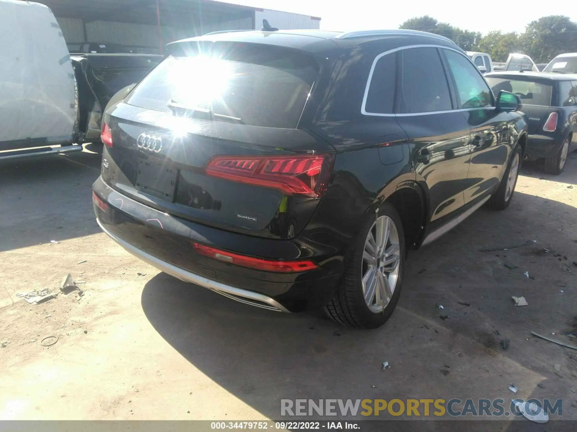 4 Фотография поврежденного автомобиля WA1BNAFY4K2080966 AUDI Q5 2019