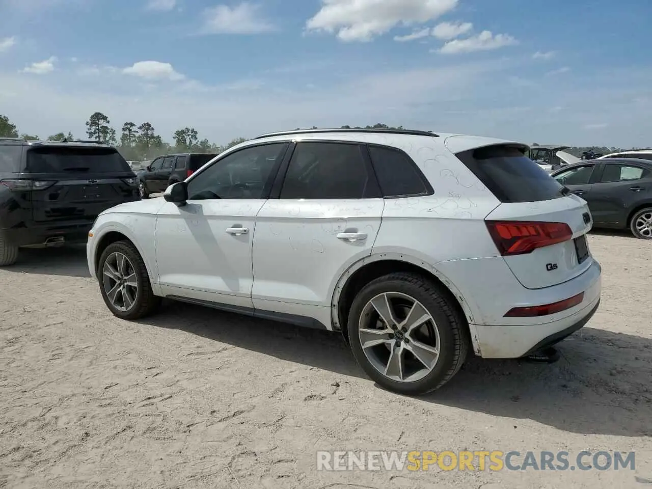 2 Photograph of a damaged car WA1BNAFY4K2095628 AUDI Q5 2019