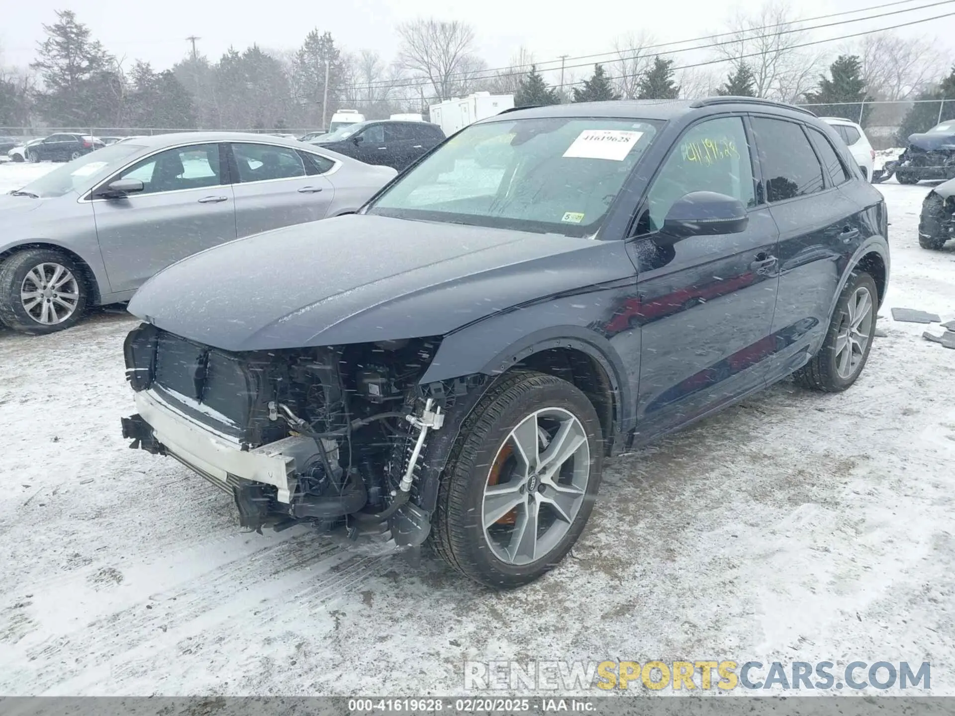 2 Фотография поврежденного автомобиля WA1BNAFY5K2094343 AUDI Q5 2019