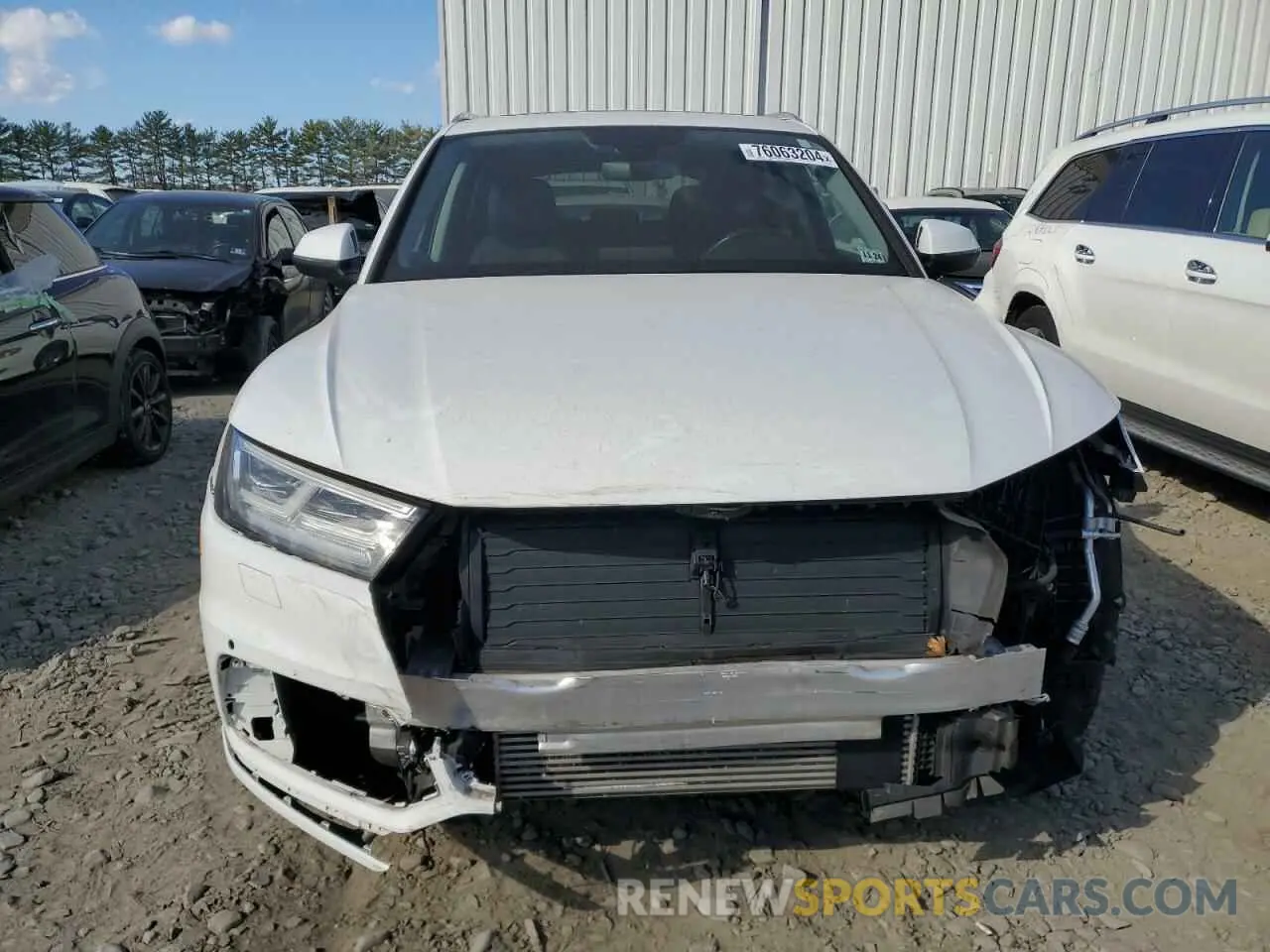 5 Photograph of a damaged car WA1BNAFY6K2088843 AUDI Q5 2019