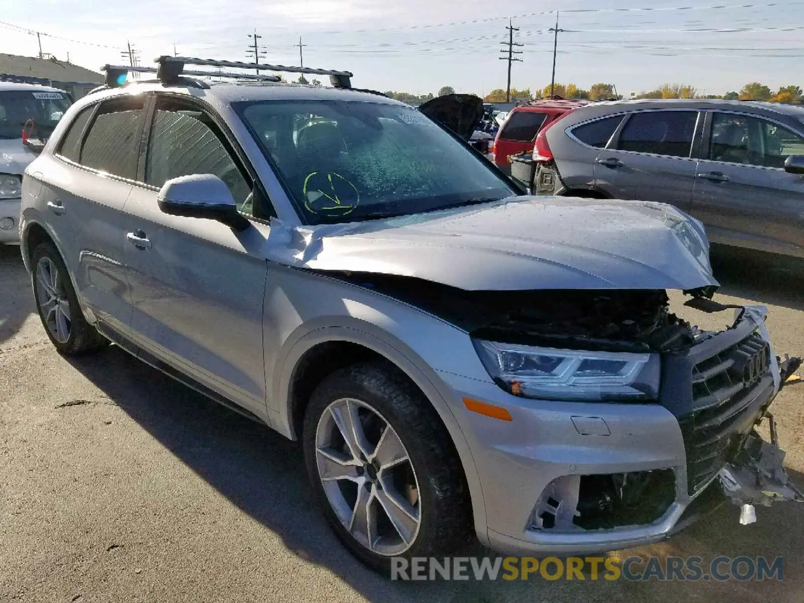 1 Photograph of a damaged car WA1BNAFY6K2091533 AUDI Q5 2019