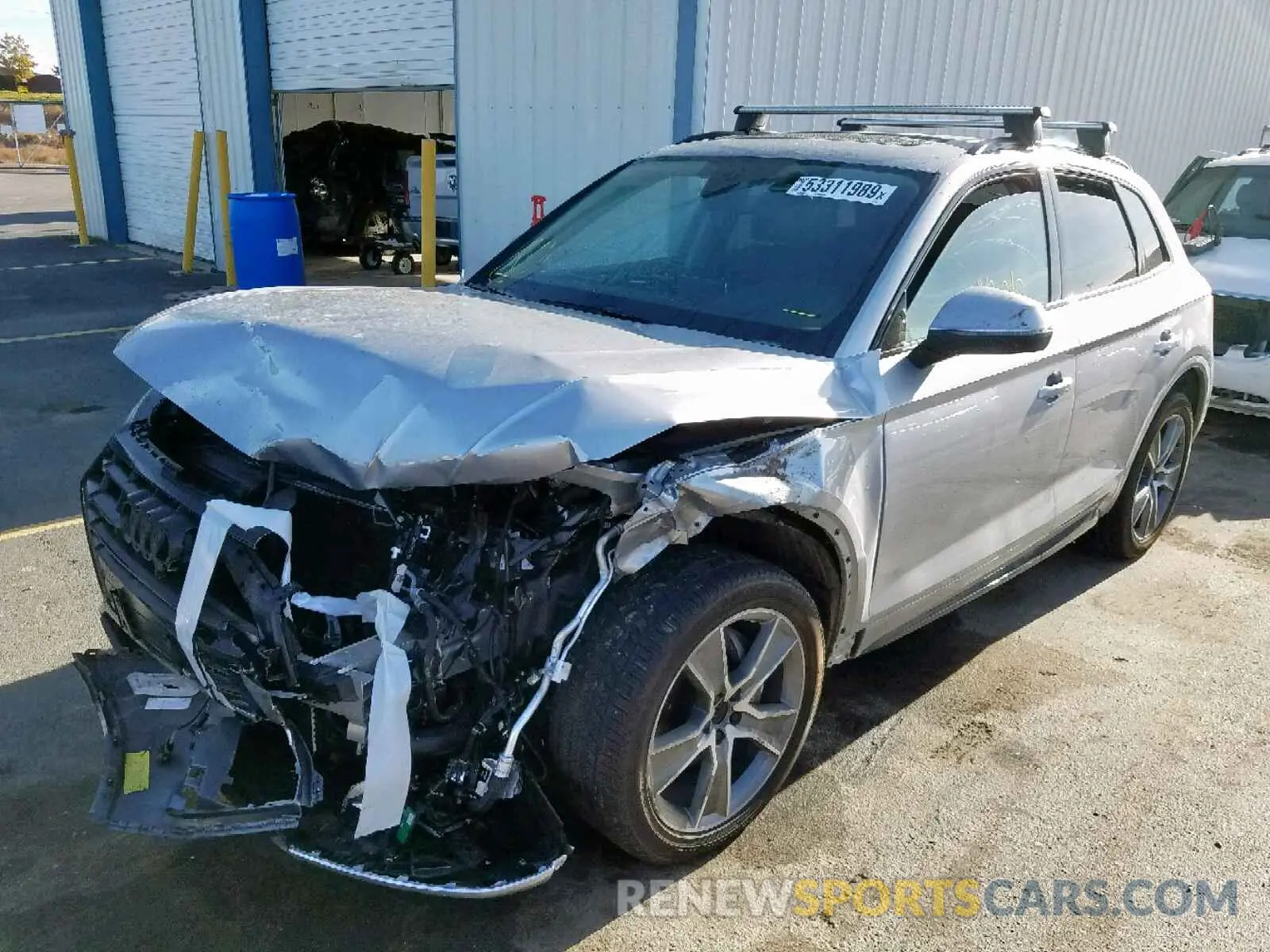 2 Photograph of a damaged car WA1BNAFY6K2091533 AUDI Q5 2019