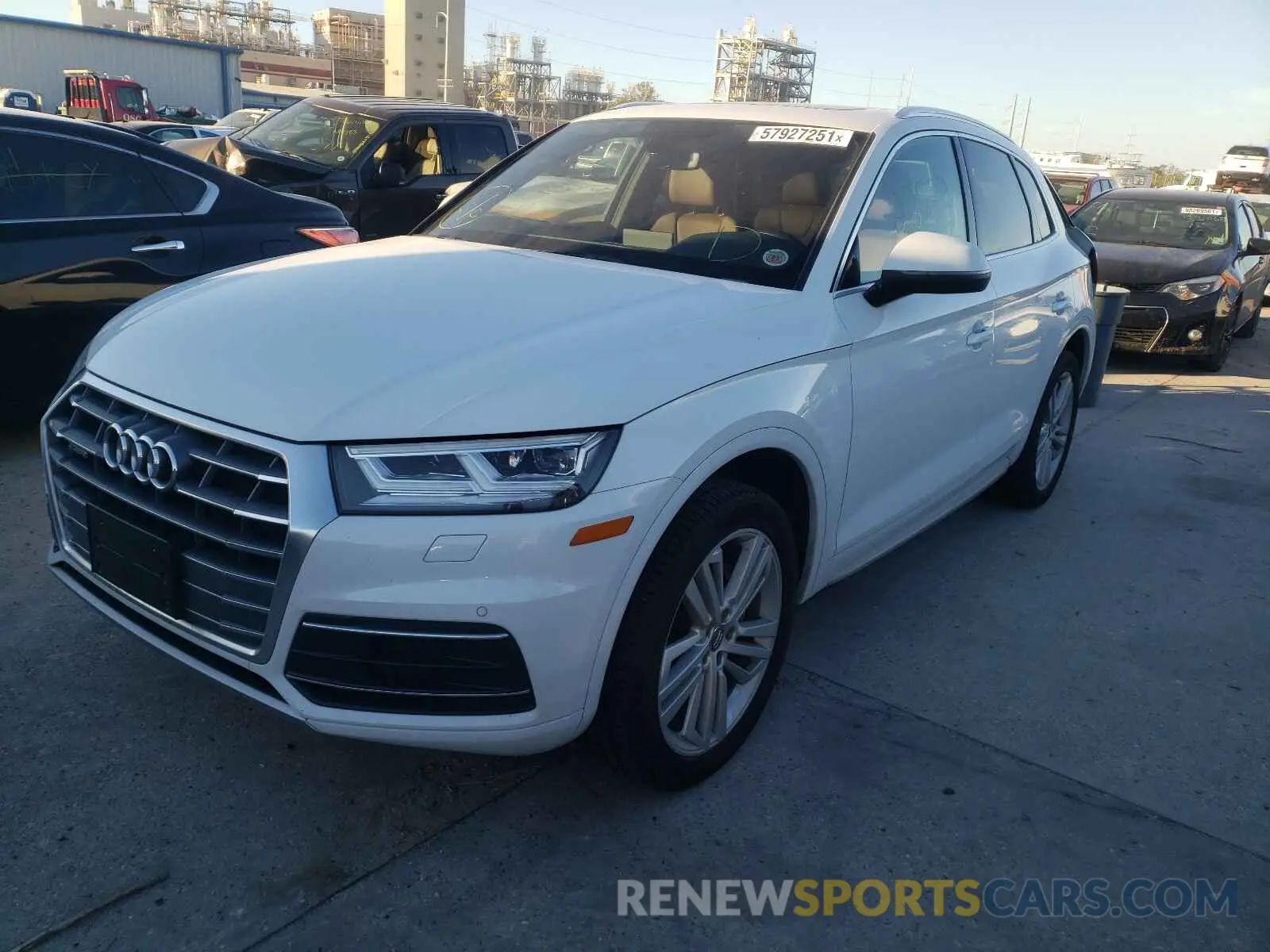 2 Photograph of a damaged car WA1BNAFY6K2098109 AUDI Q5 2019
