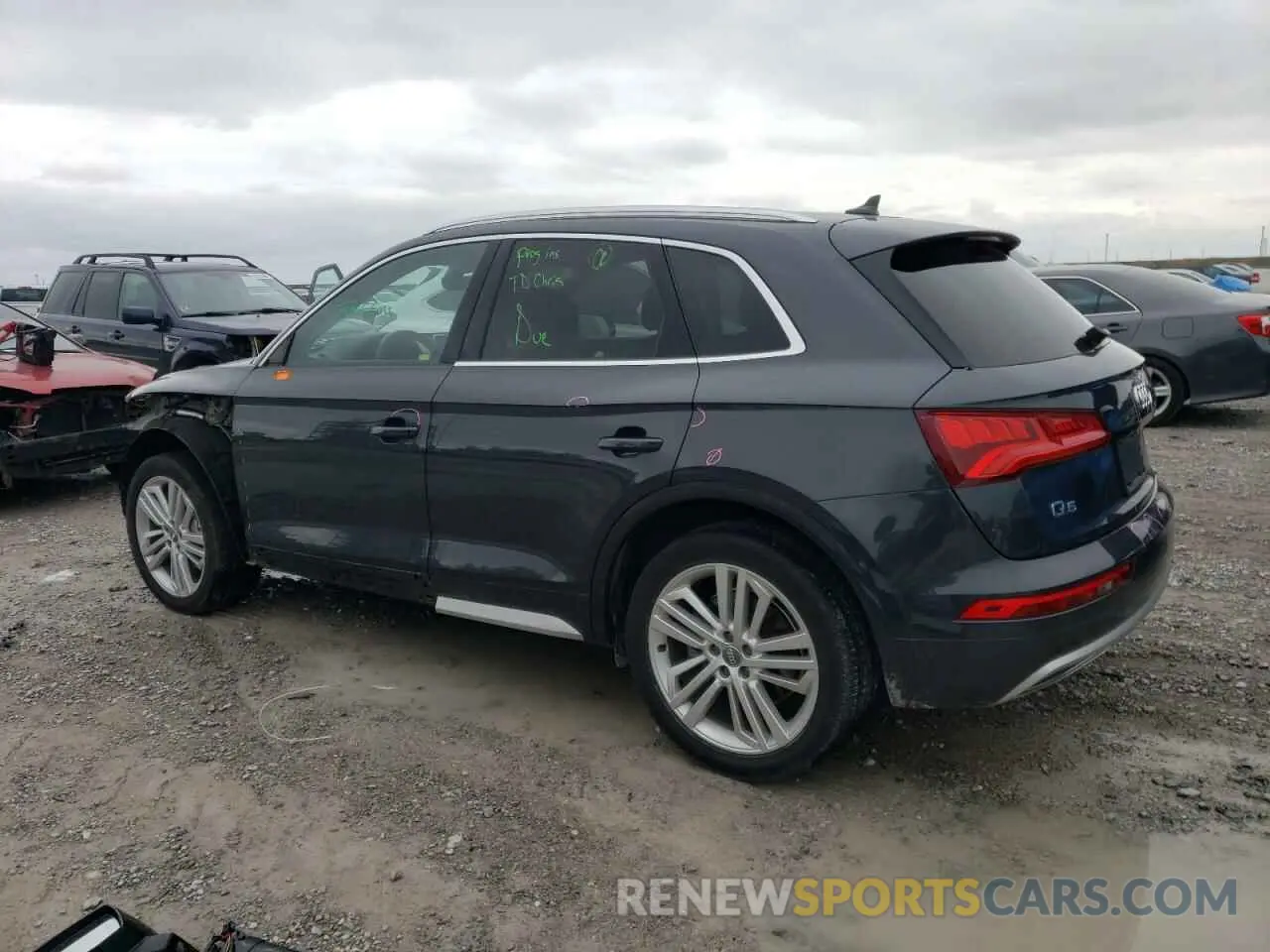 2 Фотография поврежденного автомобиля WA1BNAFY6K2101462 AUDI Q5 2019