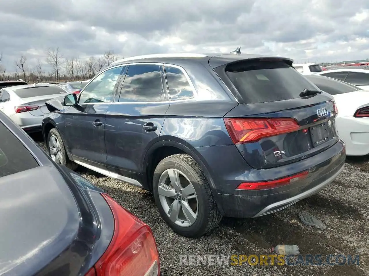 2 Photograph of a damaged car WA1BNAFY6K2134431 AUDI Q5 2019