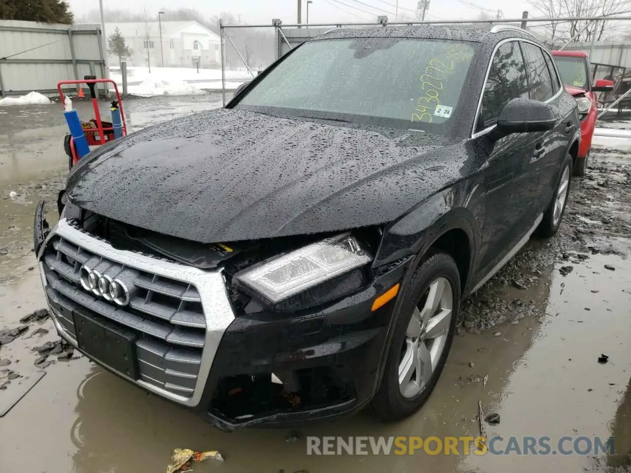 2 Photograph of a damaged car WA1BNAFY7K2036413 AUDI Q5 2019