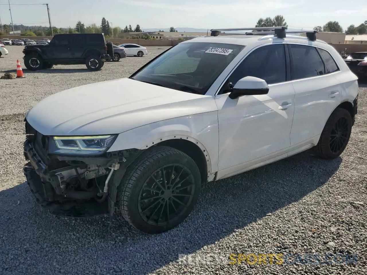 1 Фотография поврежденного автомобиля WA1BNAFY7K2053180 AUDI Q5 2019