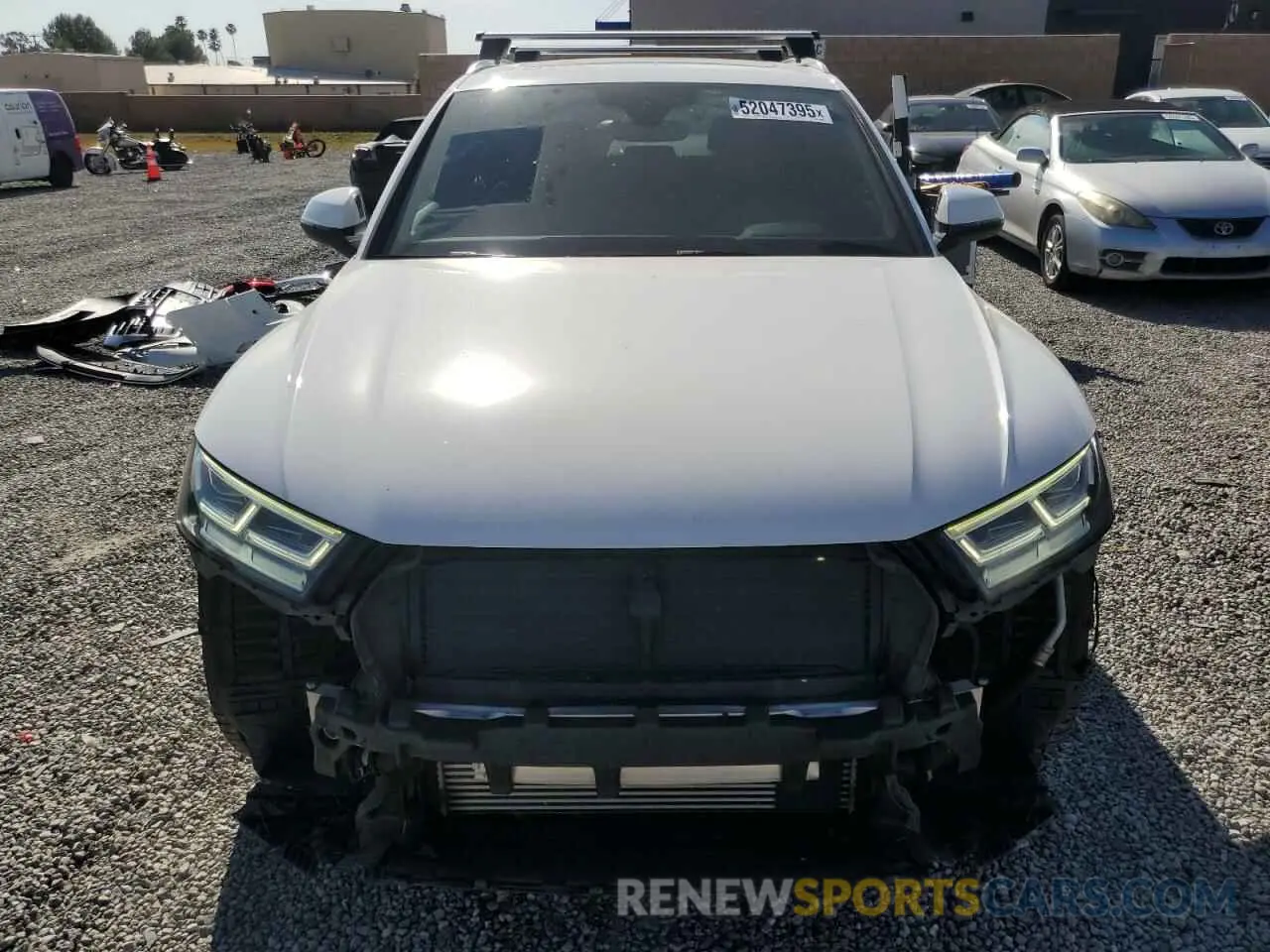 5 Фотография поврежденного автомобиля WA1BNAFY7K2053180 AUDI Q5 2019