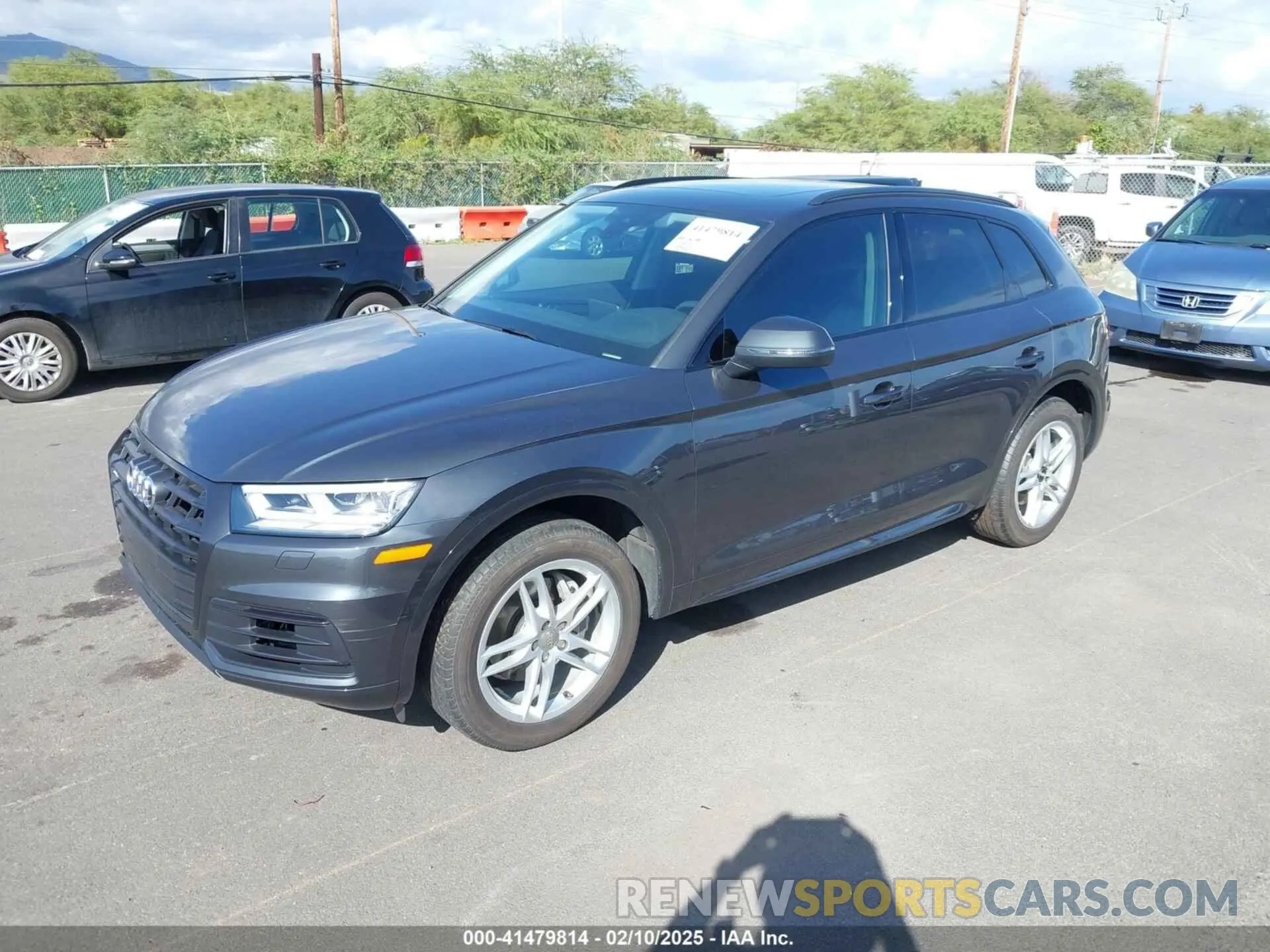 2 Фотография поврежденного автомобиля WA1BNAFY7K2067970 AUDI Q5 2019
