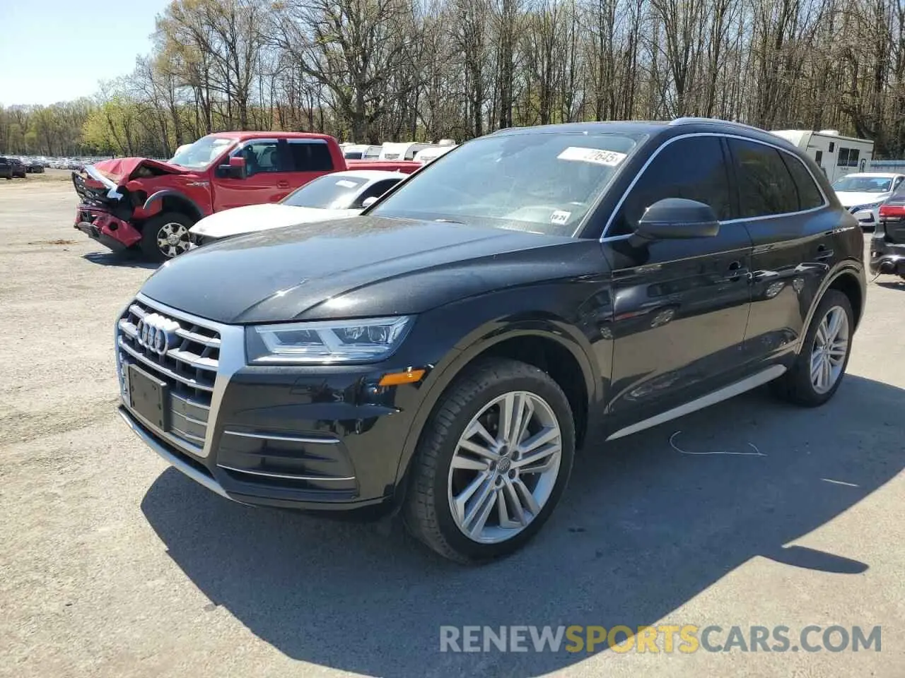 1 Фотография поврежденного автомобиля WA1BNAFY7K2071498 AUDI Q5 2019