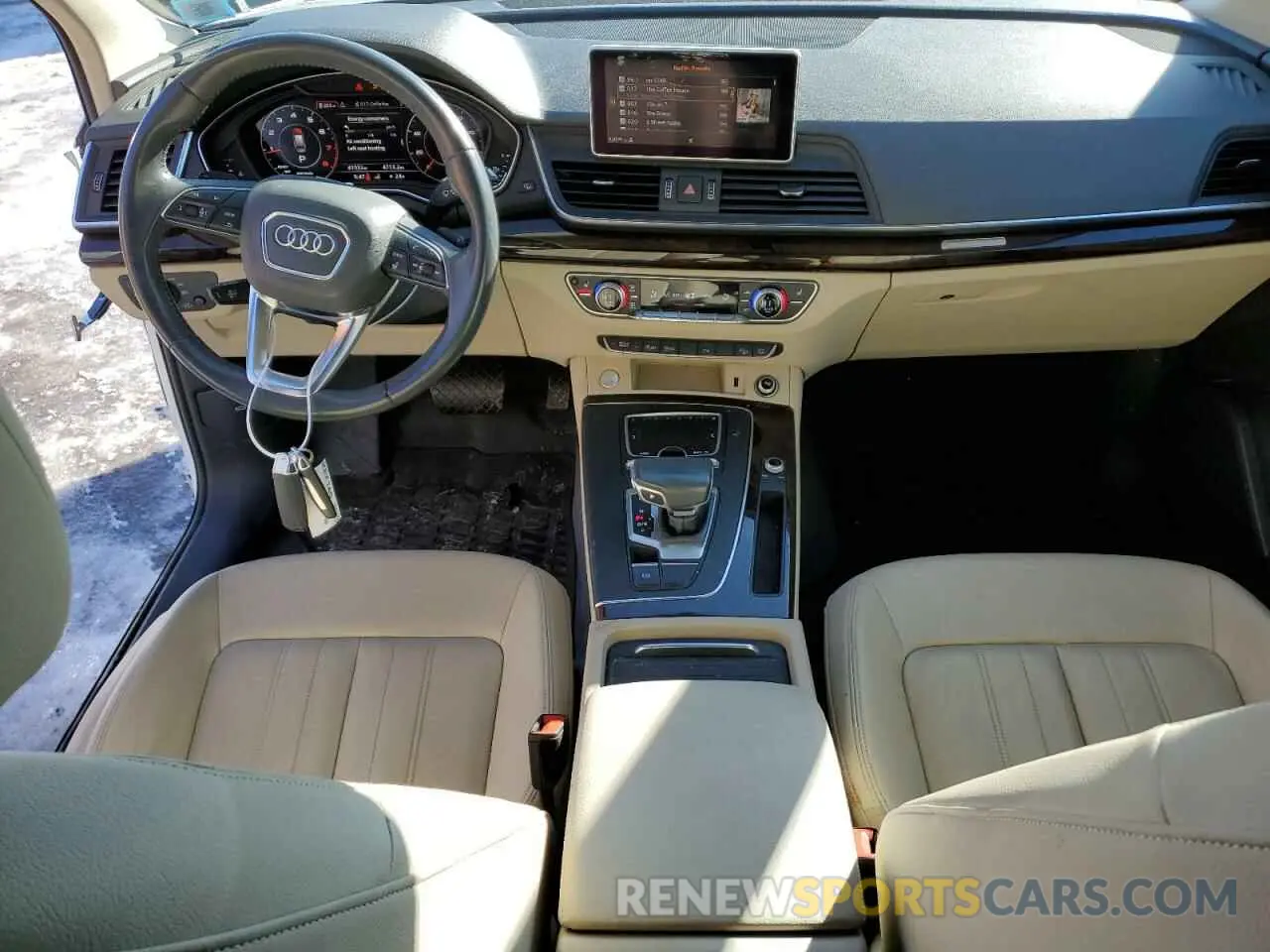 8 Фотография поврежденного автомобиля WA1BNAFY7K2074191 AUDI Q5 2019