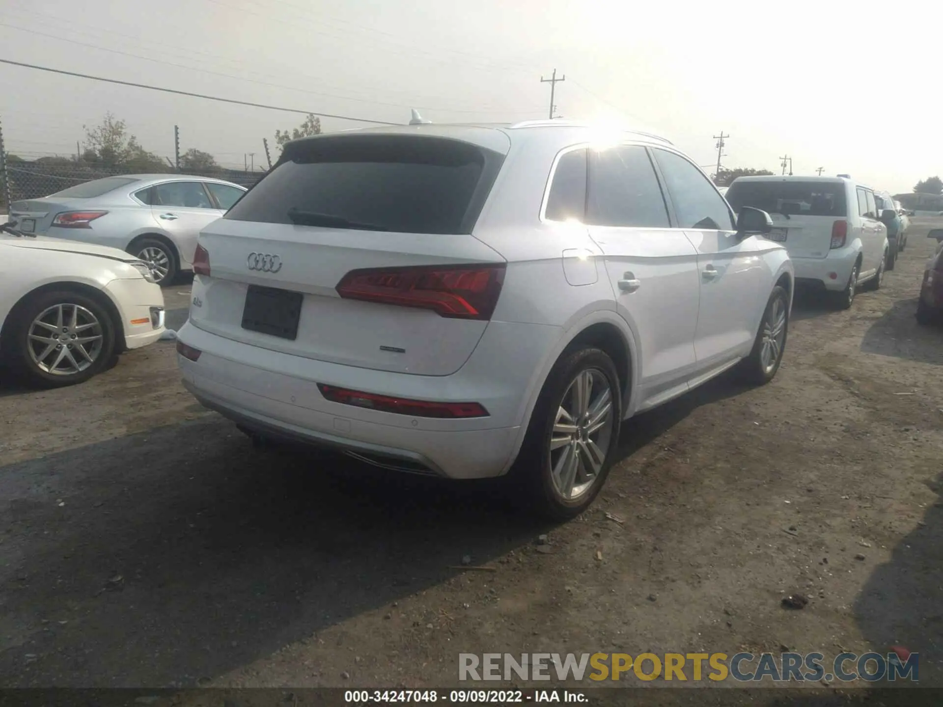 4 Фотография поврежденного автомобиля WA1BNAFY7K2089595 AUDI Q5 2019