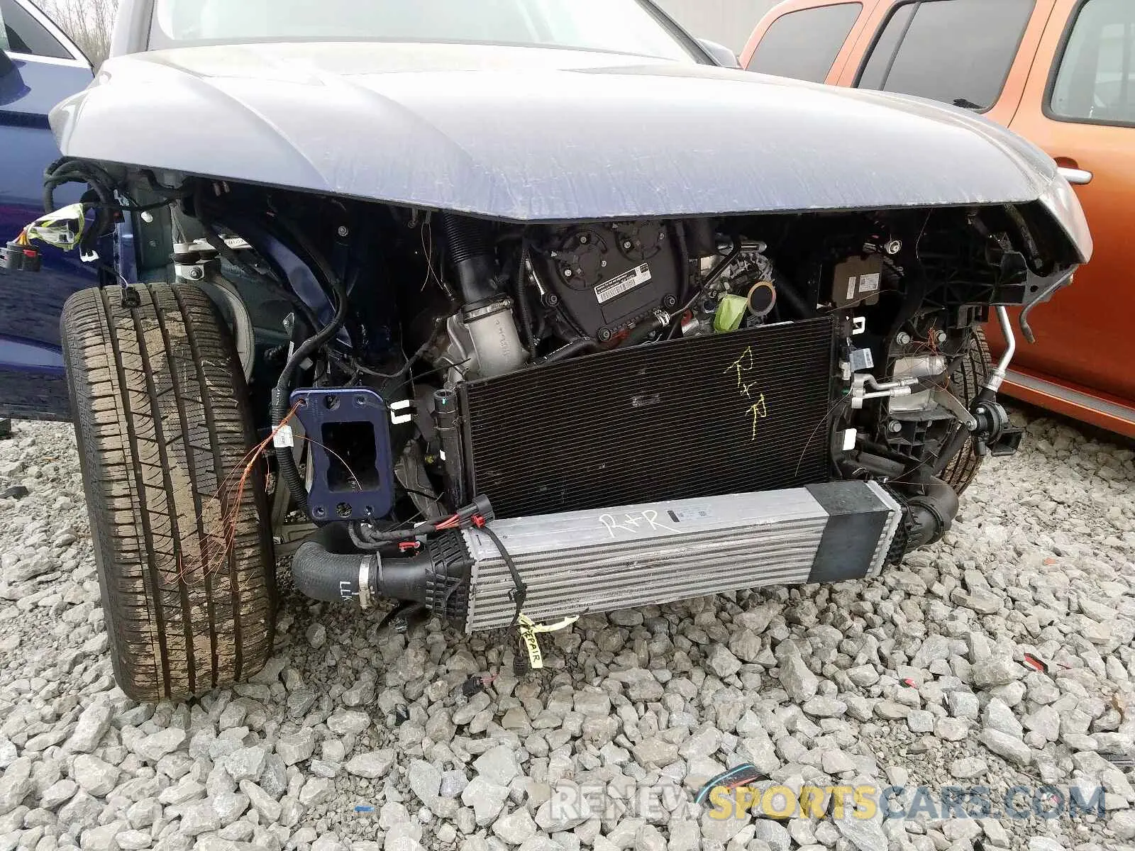 9 Photograph of a damaged car WA1BNAFY8K2049445 AUDI Q5 2019