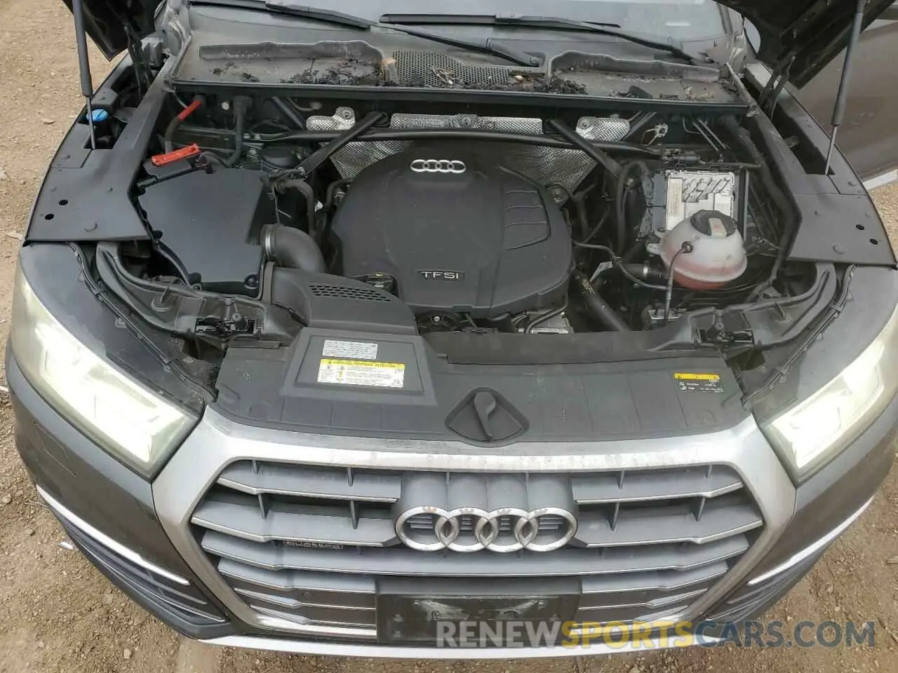 11 Фотография поврежденного автомобиля WA1BNAFY8K2104377 AUDI Q5 2019