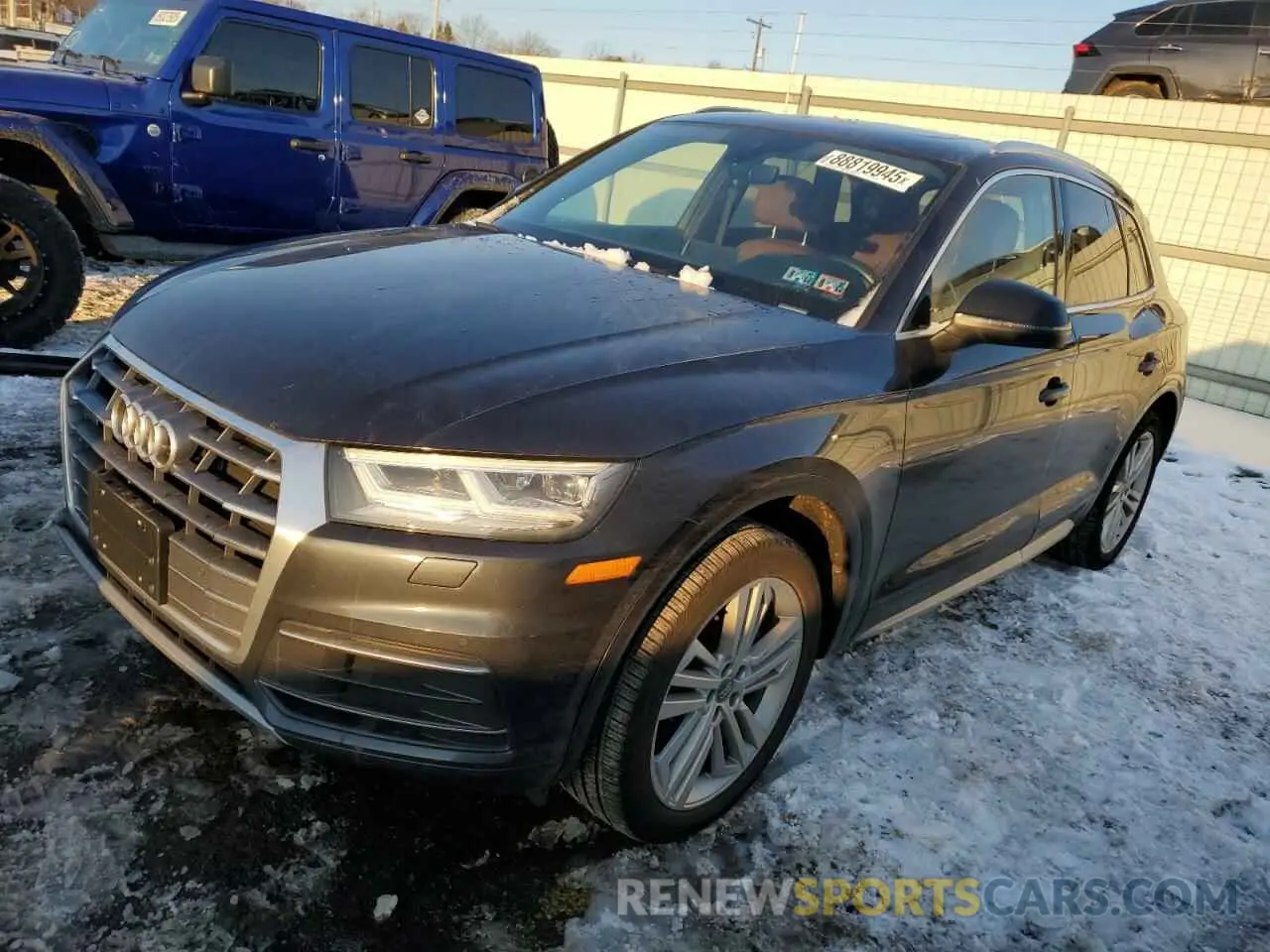 1 Photograph of a damaged car WA1BNAFY8K2107991 AUDI Q5 2019