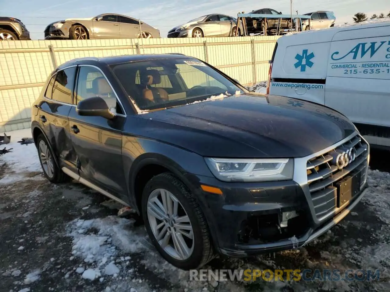4 Photograph of a damaged car WA1BNAFY8K2107991 AUDI Q5 2019