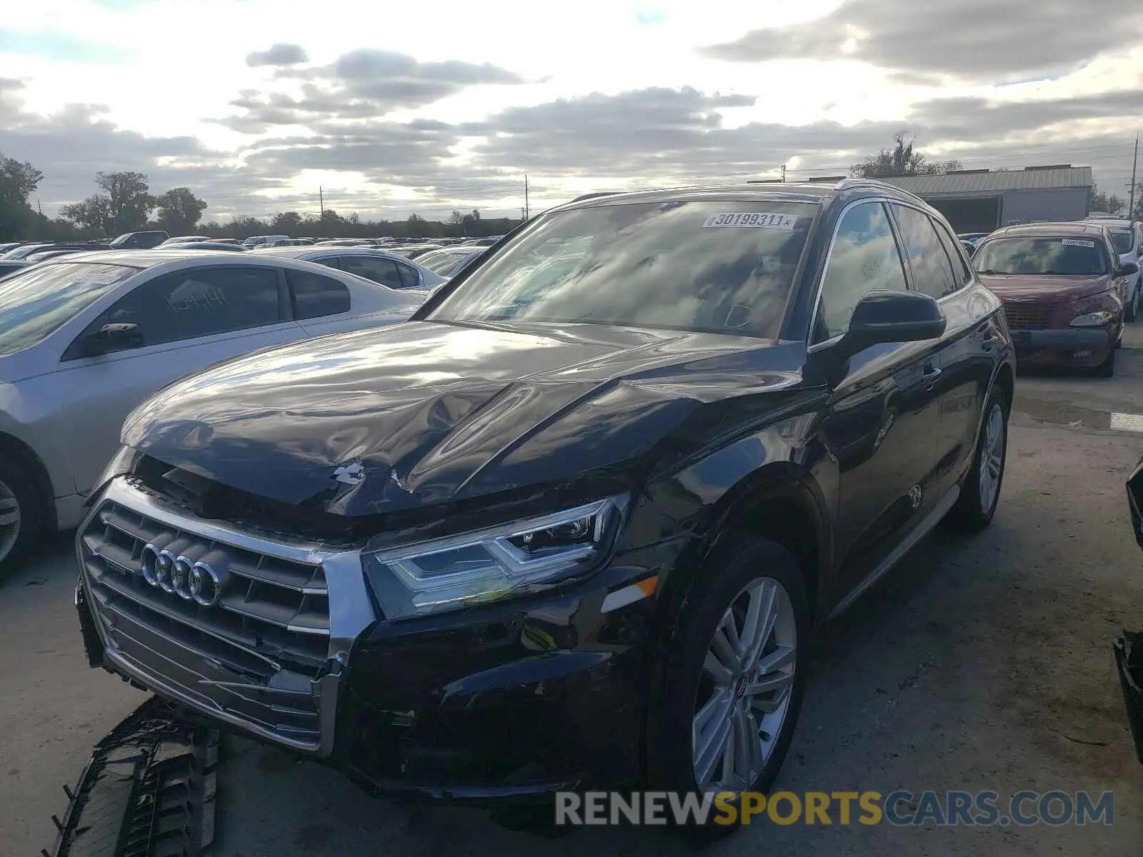 2 Photograph of a damaged car WA1BNAFY9K2087377 AUDI Q5 2019
