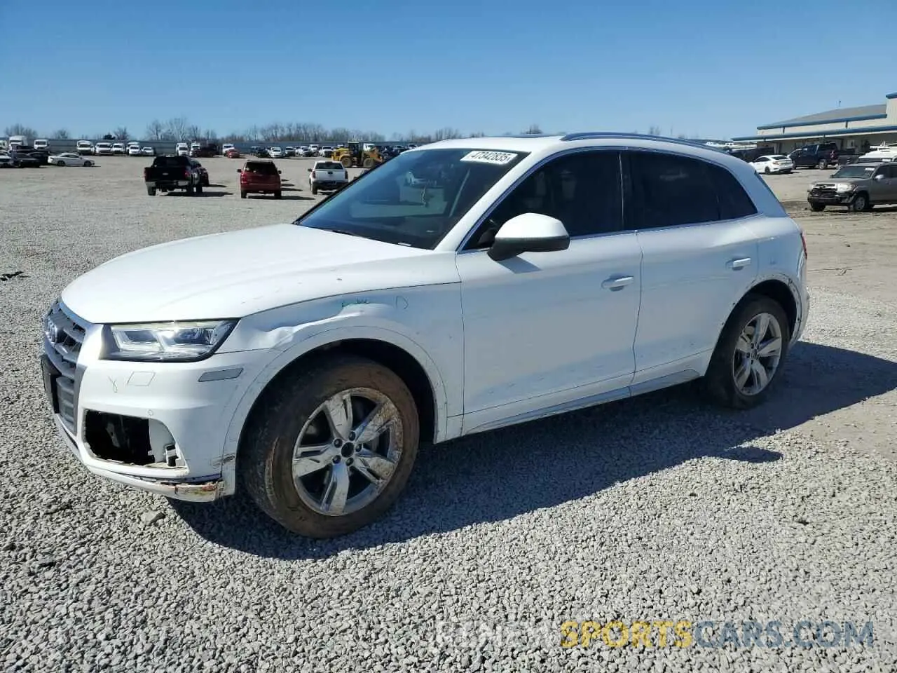 1 Photograph of a damaged car WA1BNAFYXK2036146 AUDI Q5 2019