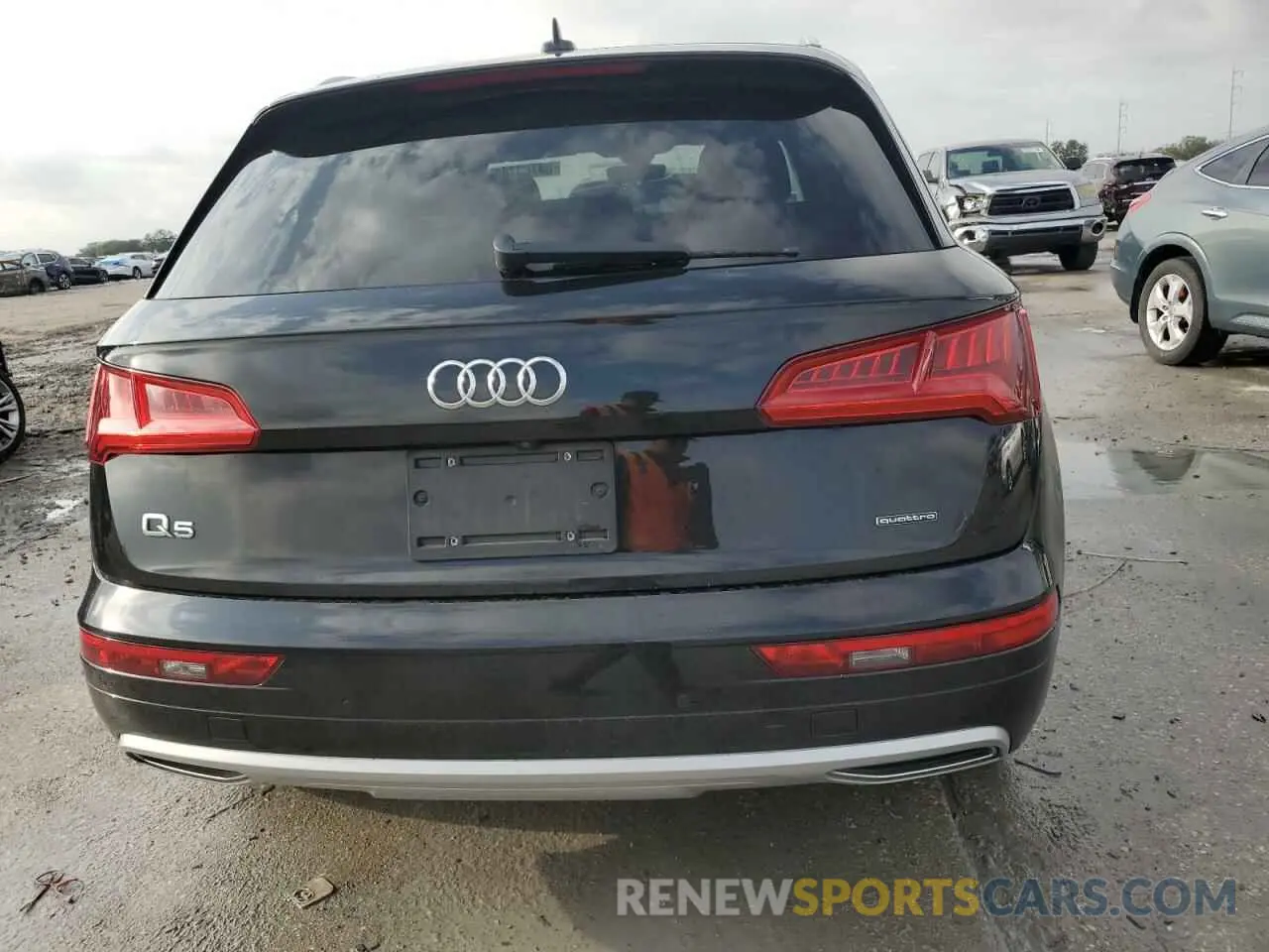 6 Фотография поврежденного автомобиля WA1BNAFYXK2105031 AUDI Q5 2019