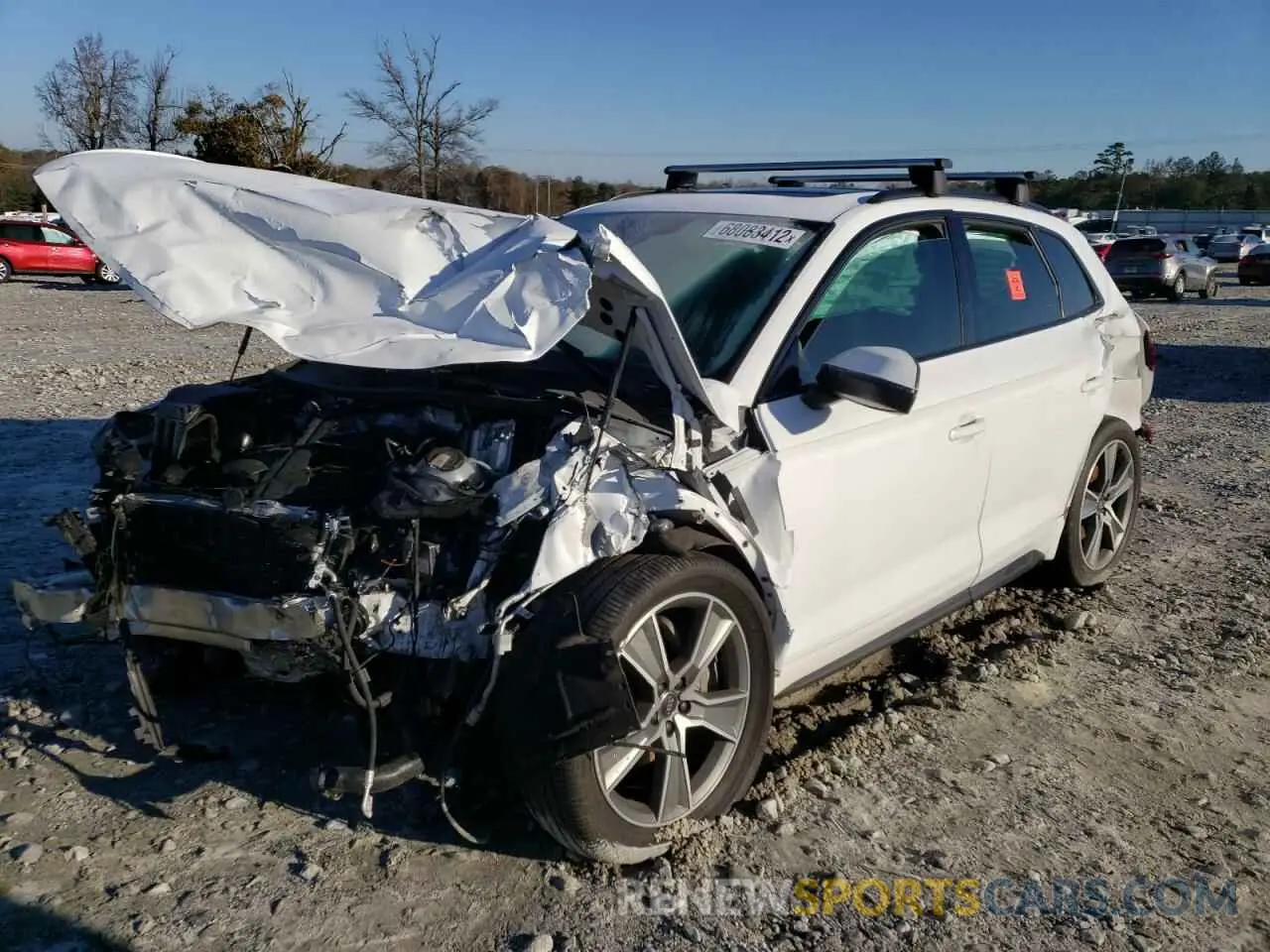 1 Фотография поврежденного автомобиля WA1BNBFY3K2053473 AUDI Q5 2019