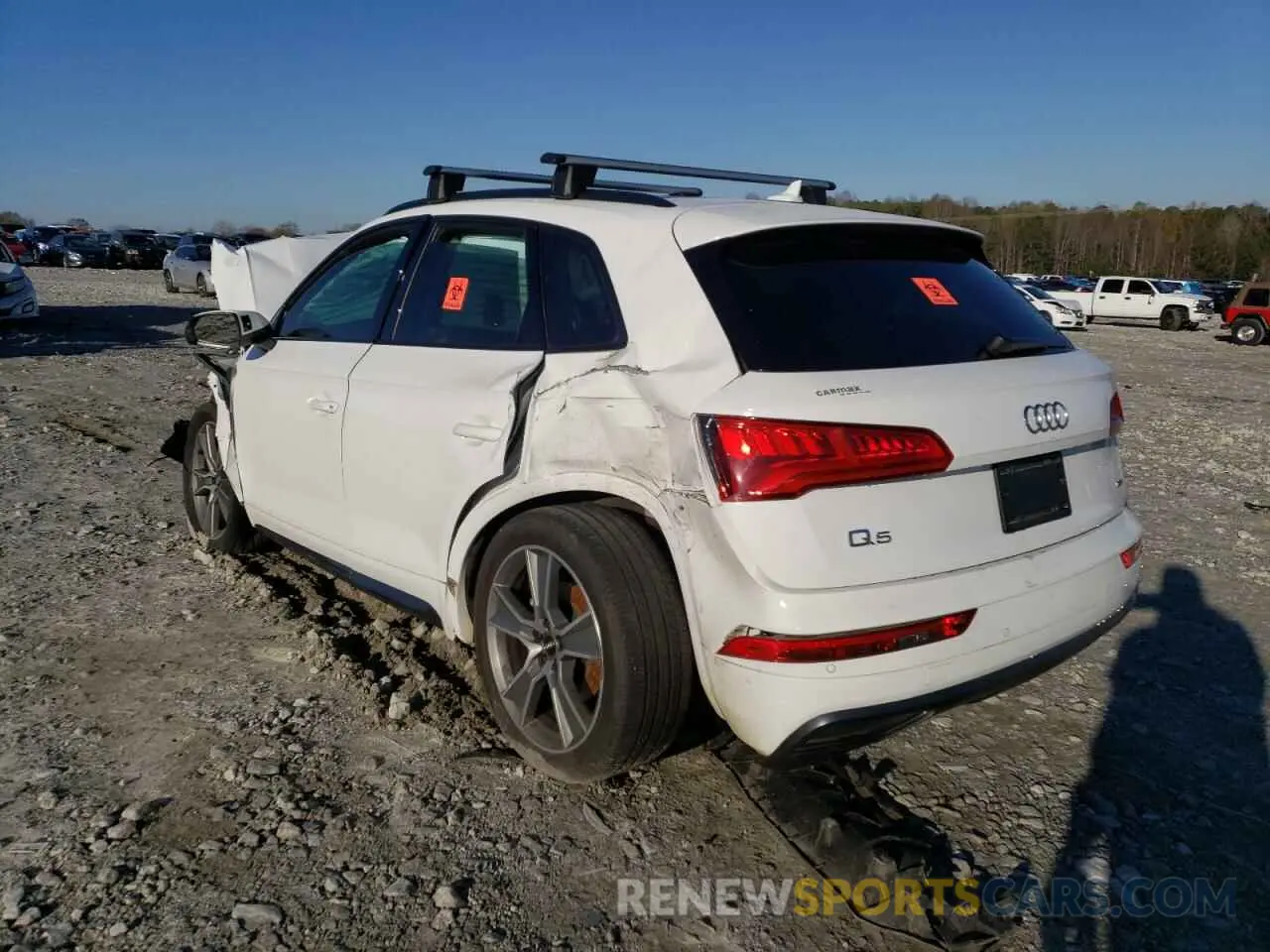 2 Фотография поврежденного автомобиля WA1BNBFY3K2053473 AUDI Q5 2019