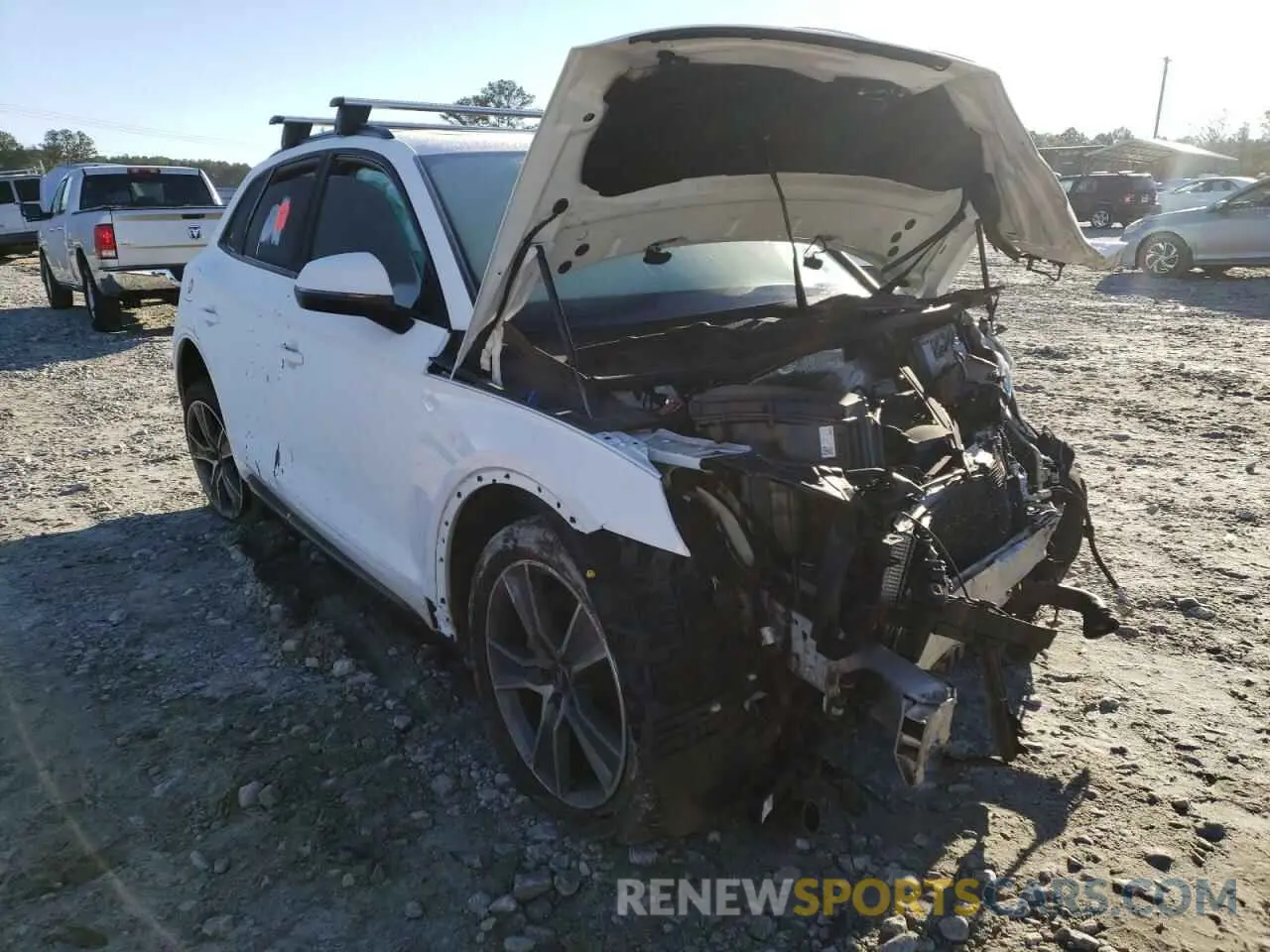 4 Фотография поврежденного автомобиля WA1BNBFY3K2053473 AUDI Q5 2019