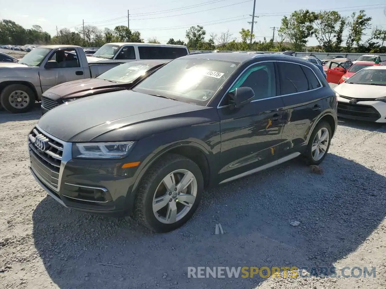 1 Photograph of a damaged car WA1CNAFY1K2045404 AUDI Q5 2019