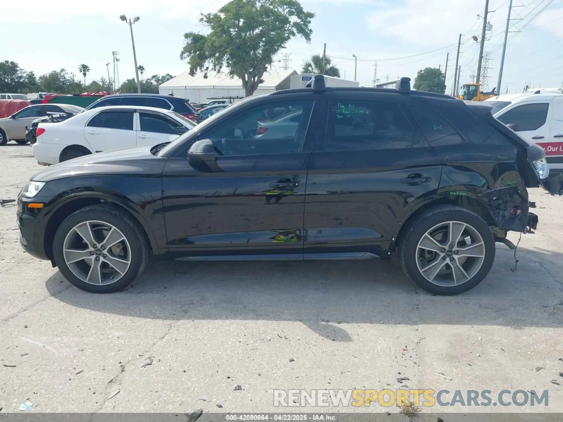 15 Фотография поврежденного автомобиля WA1CNAFY2K2018518 AUDI Q5 2019