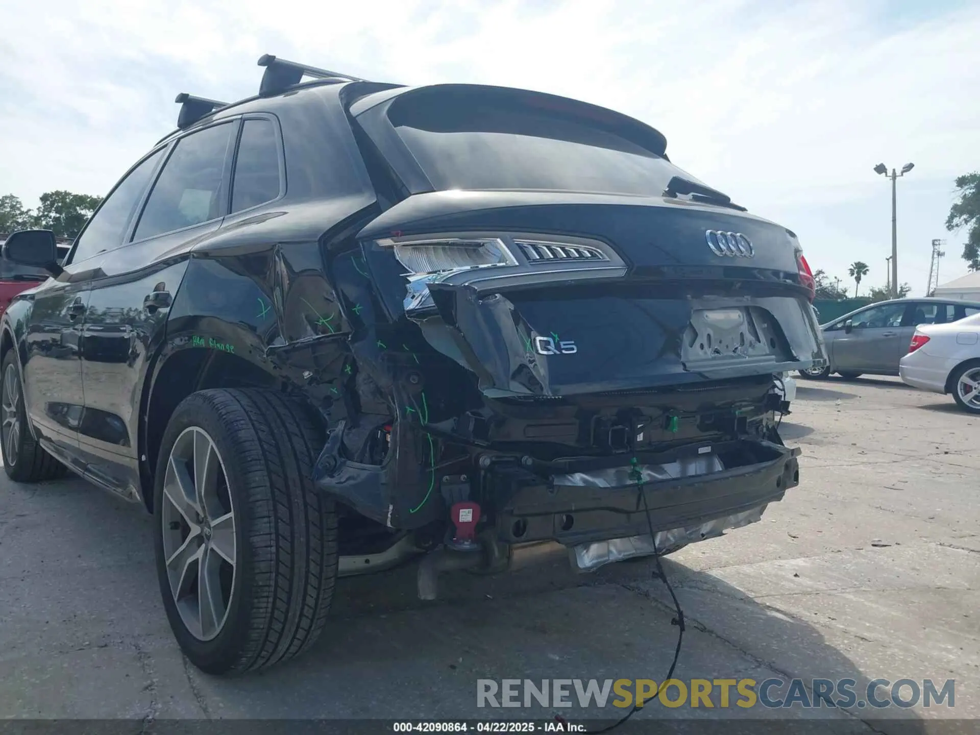 22 Фотография поврежденного автомобиля WA1CNAFY2K2018518 AUDI Q5 2019