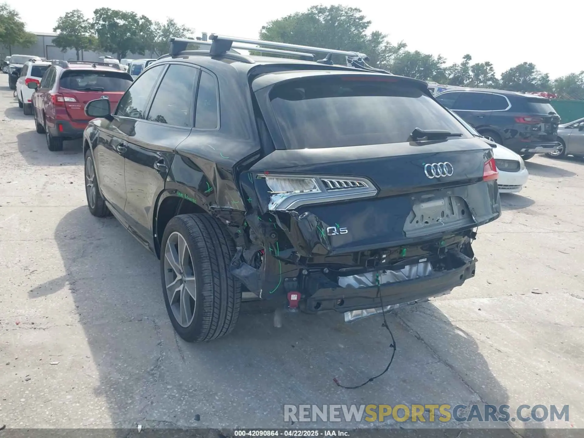 6 Фотография поврежденного автомобиля WA1CNAFY2K2018518 AUDI Q5 2019