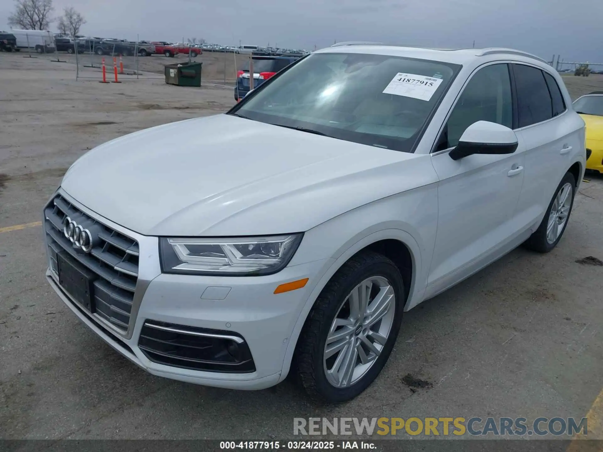 2 Photograph of a damaged car WA1CNAFY5K2057135 AUDI Q5 2019