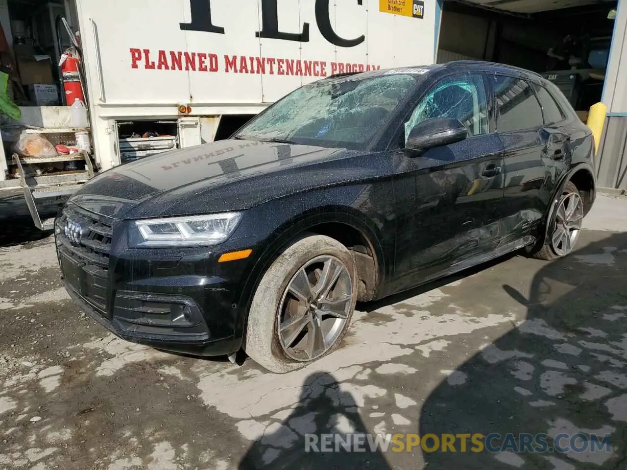 1 Photograph of a damaged car WA1CNAFY6K2025634 AUDI Q5 2019