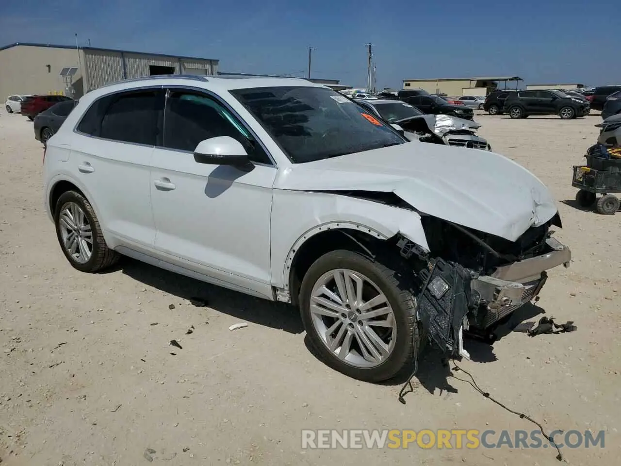 4 Photograph of a damaged car WA1CNAFY7K2132515 AUDI Q5 2019