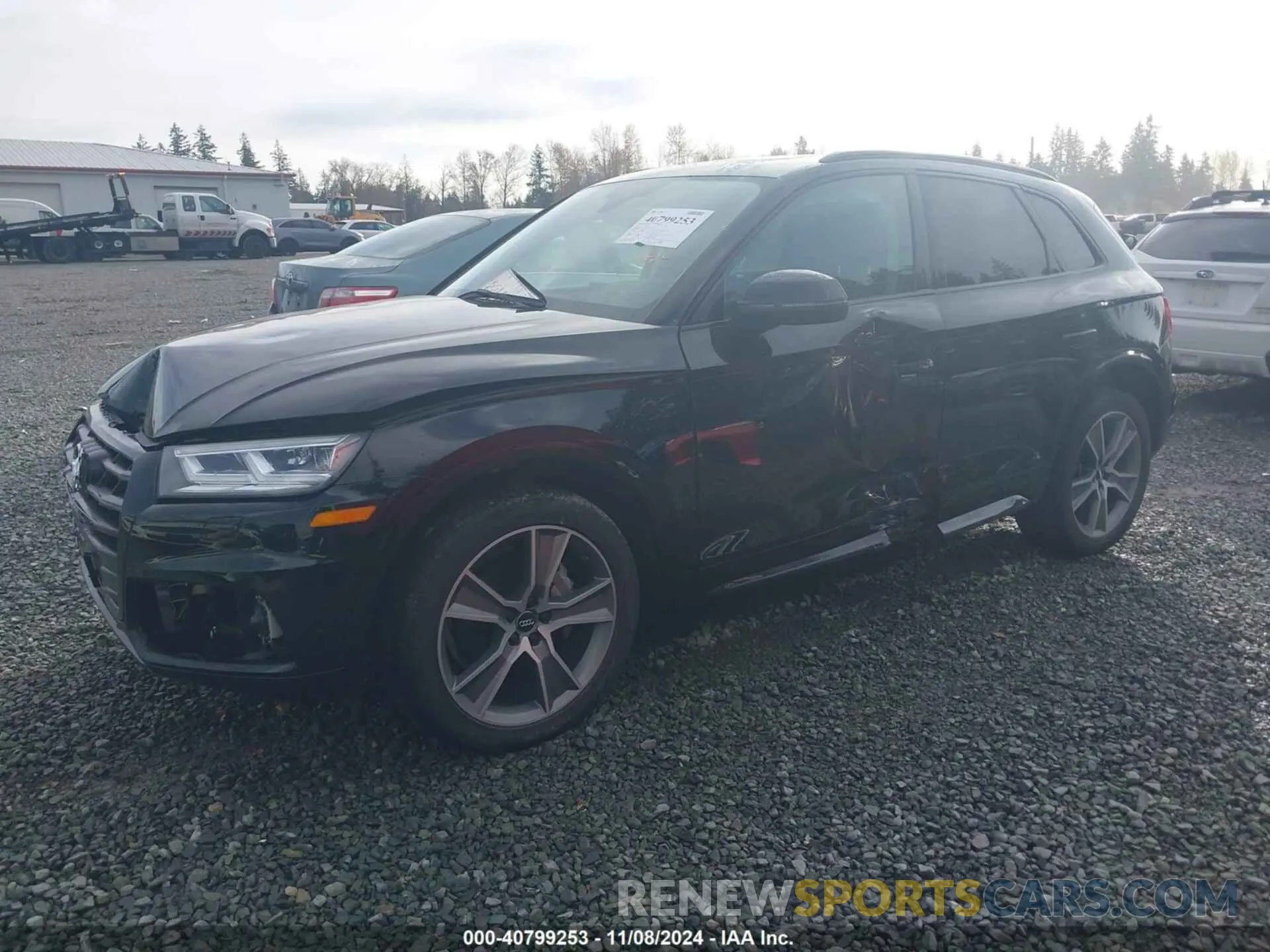 2 Фотография поврежденного автомобиля WA1CNAFY8K2082837 AUDI Q5 2019