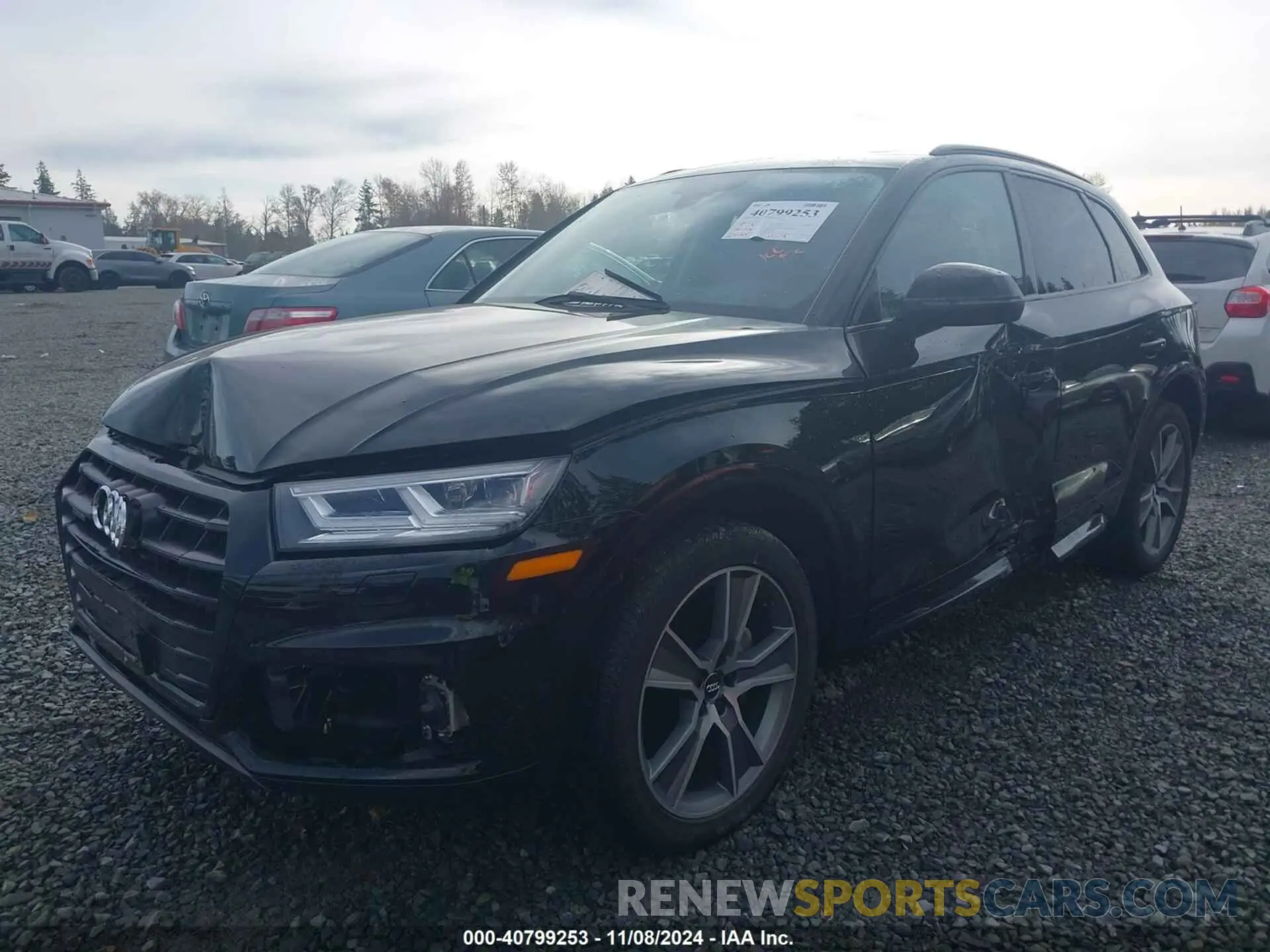 6 Фотография поврежденного автомобиля WA1CNAFY8K2082837 AUDI Q5 2019
