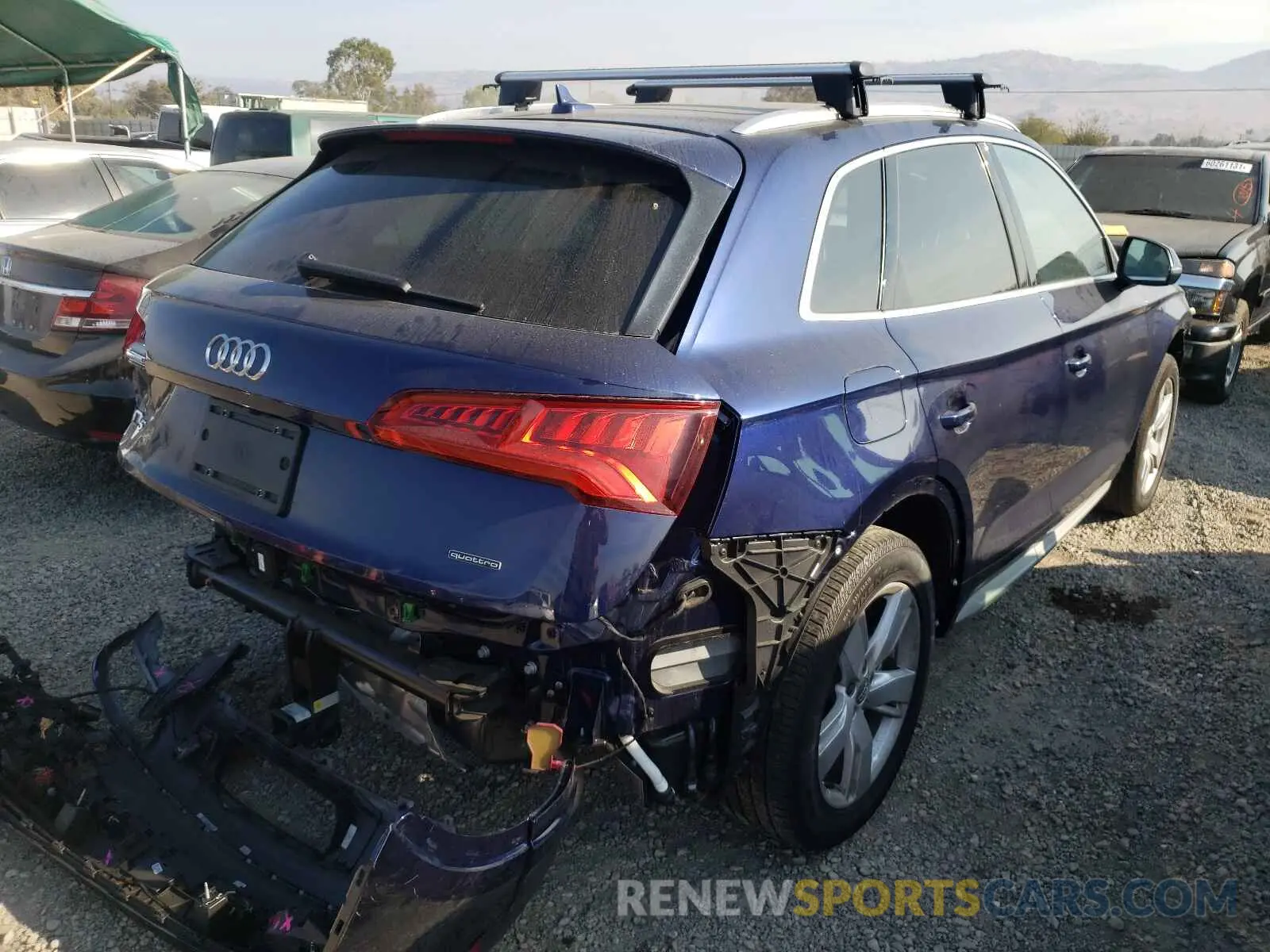 4 Фотография поврежденного автомобиля WA1CNAFY8K2118123 AUDI Q5 2019
