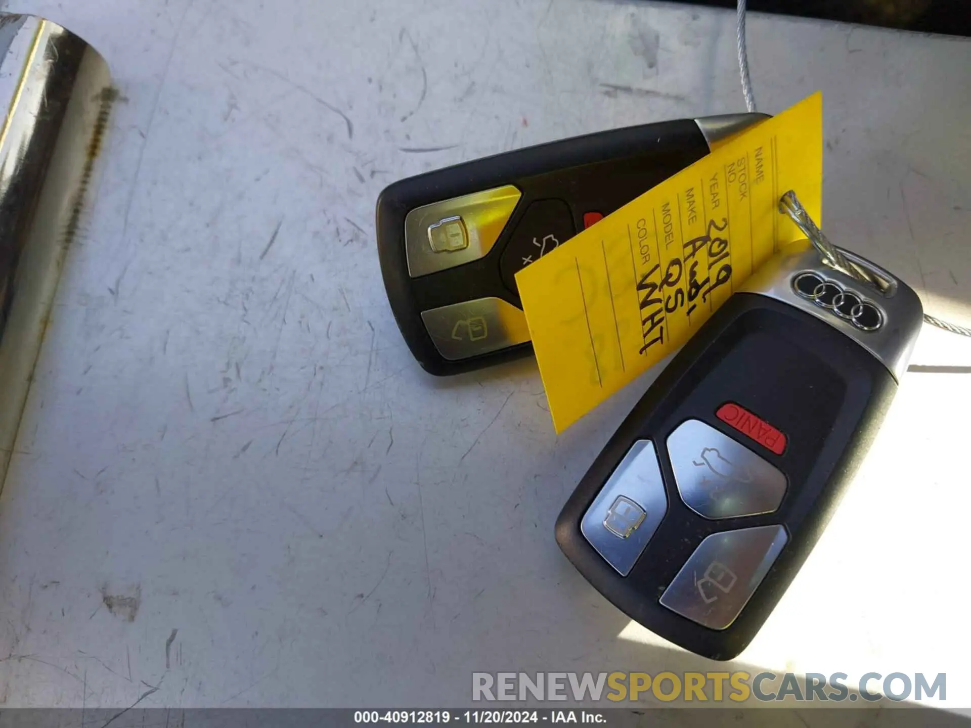 11 Фотография поврежденного автомобиля WA1CNAFY8K2125542 AUDI Q5 2019