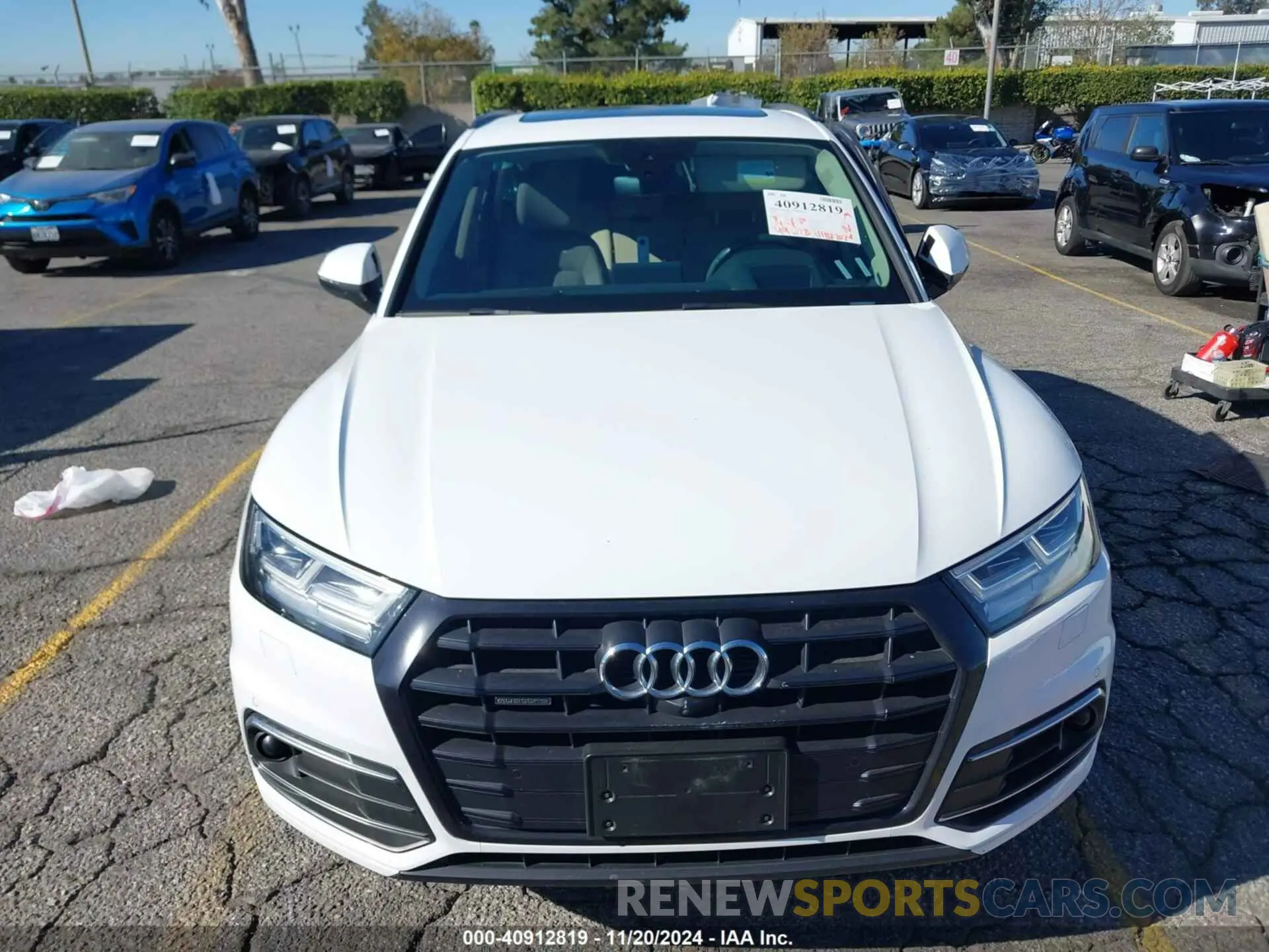 12 Фотография поврежденного автомобиля WA1CNAFY8K2125542 AUDI Q5 2019