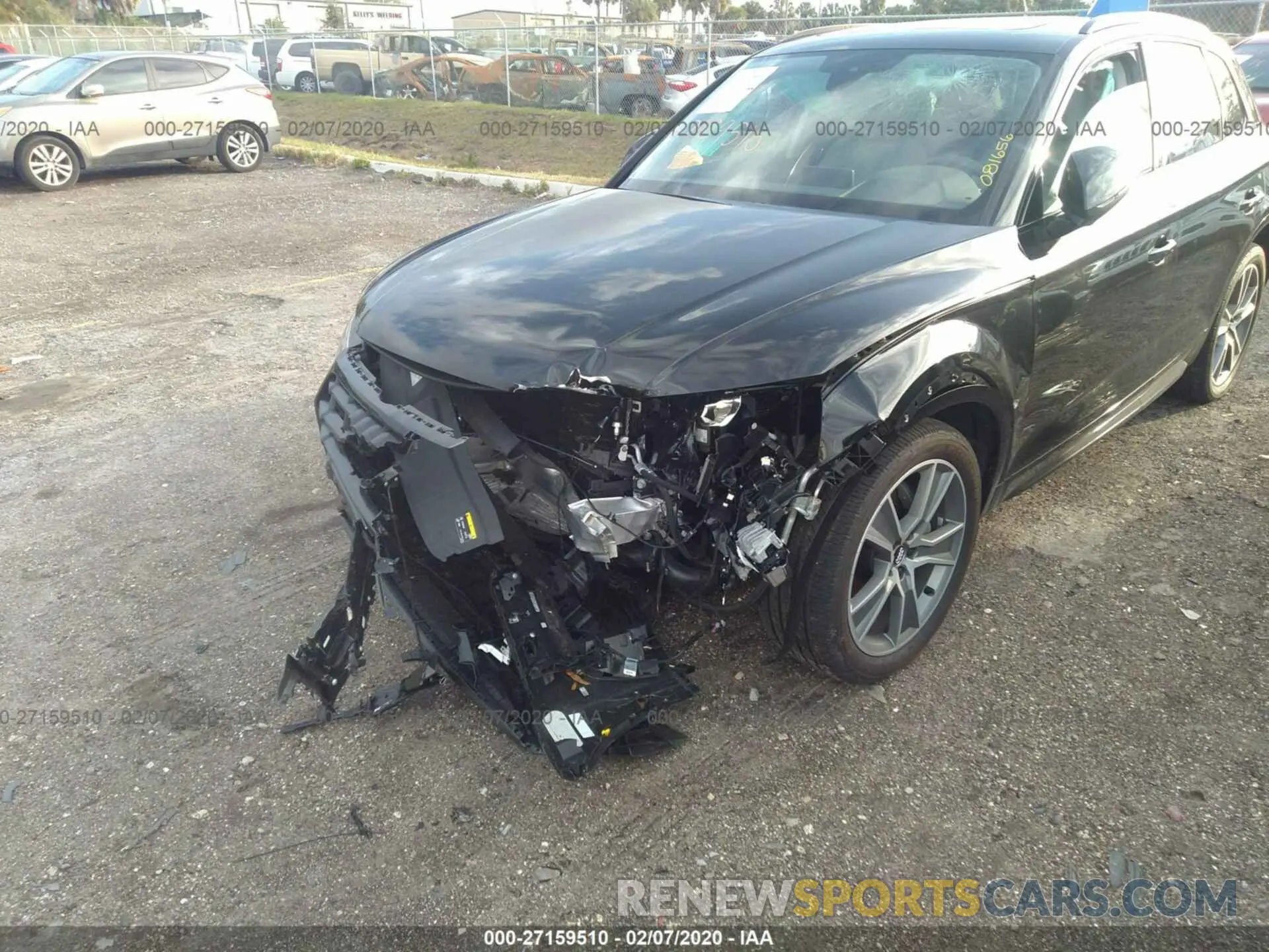 6 Photograph of a damaged car WA1CNBFY2K2081656 AUDI Q5 2019
