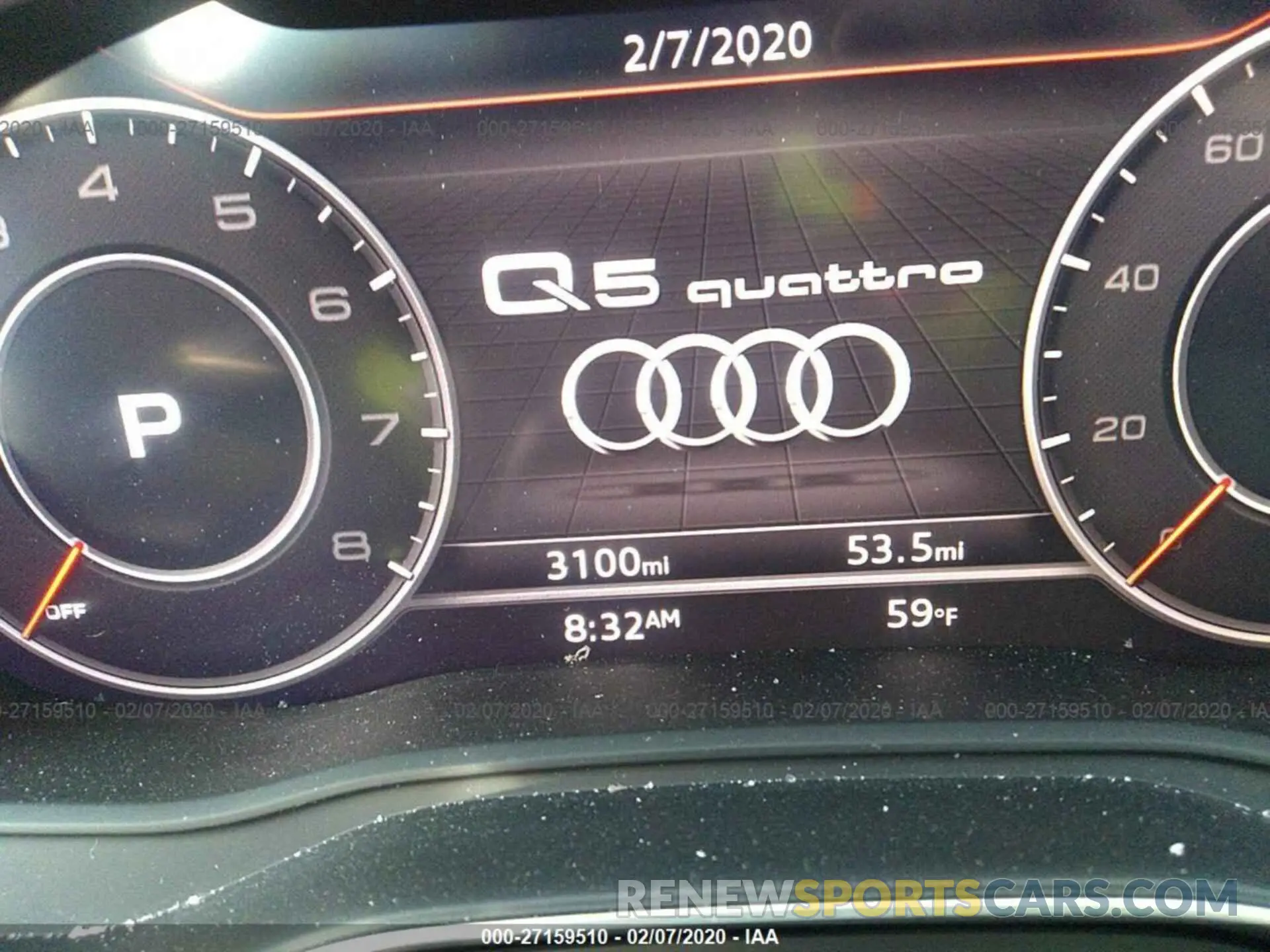 7 Photograph of a damaged car WA1CNBFY2K2081656 AUDI Q5 2019