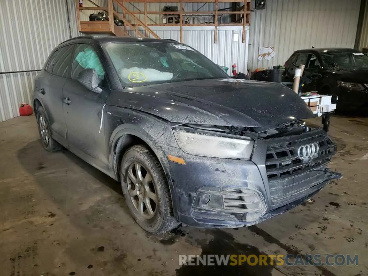 1 Photograph of a damaged car WA1FNAFY8K2034851 AUDI Q5 2019