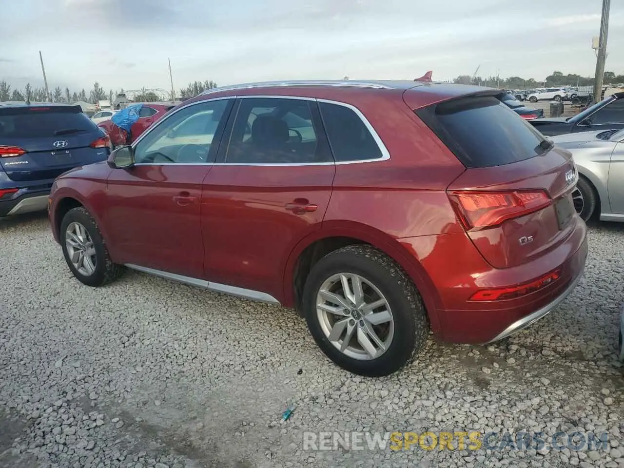 2 Photograph of a damaged car WA1ANAFY0L2056676 AUDI Q5 2020