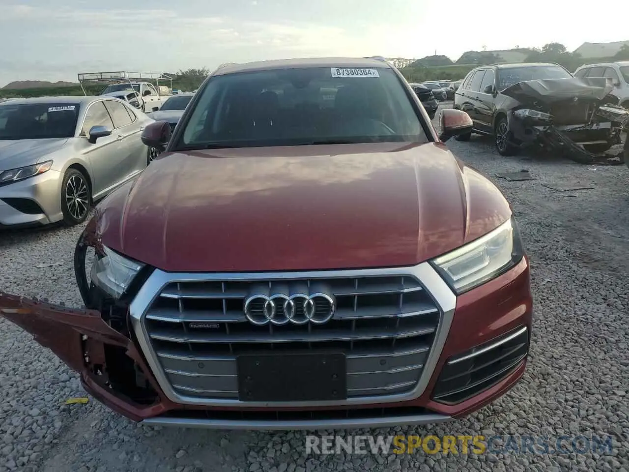 5 Photograph of a damaged car WA1ANAFY0L2056676 AUDI Q5 2020