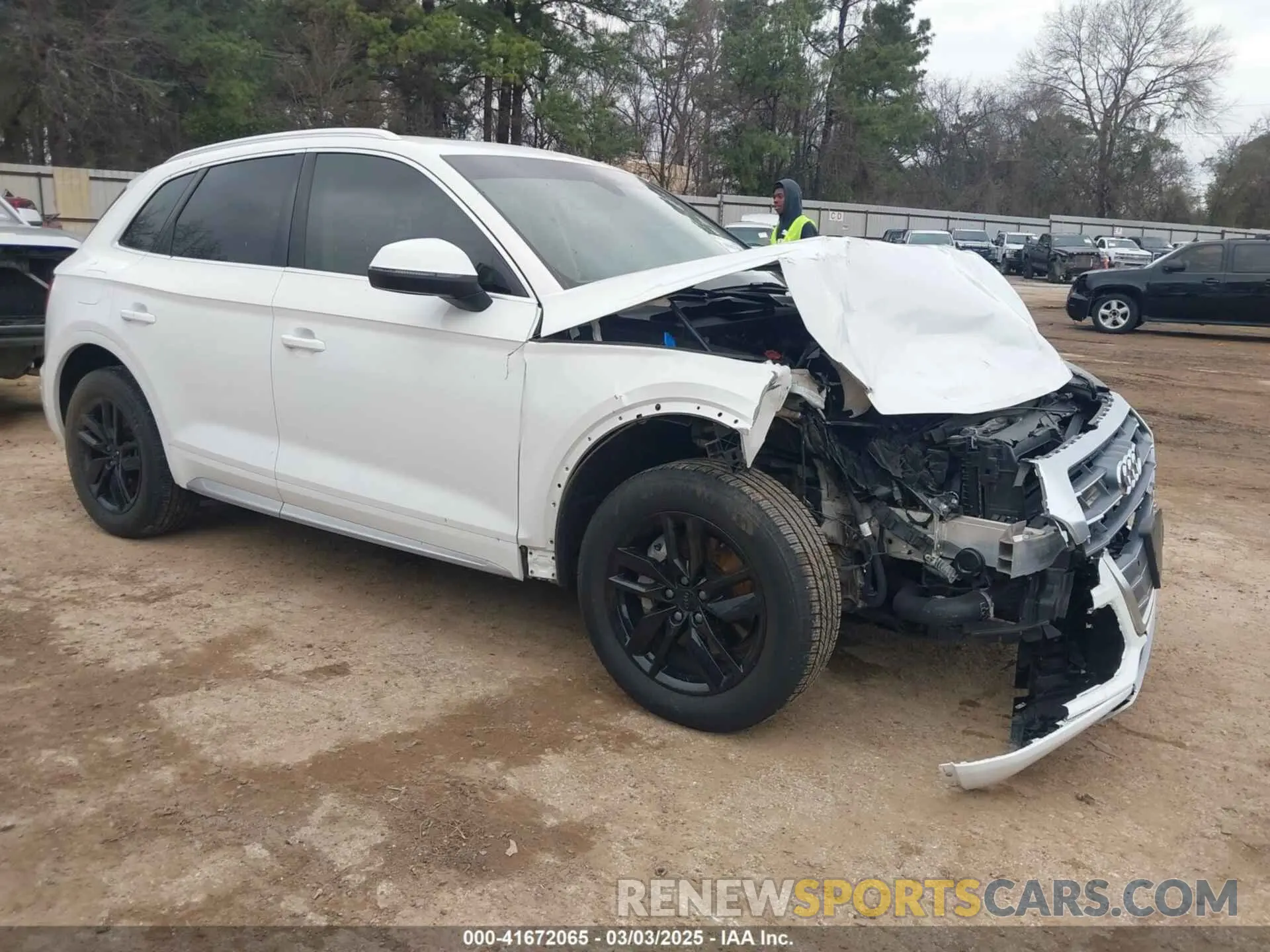 1 Photograph of a damaged car WA1ANAFY0L2071405 AUDI Q5 2020