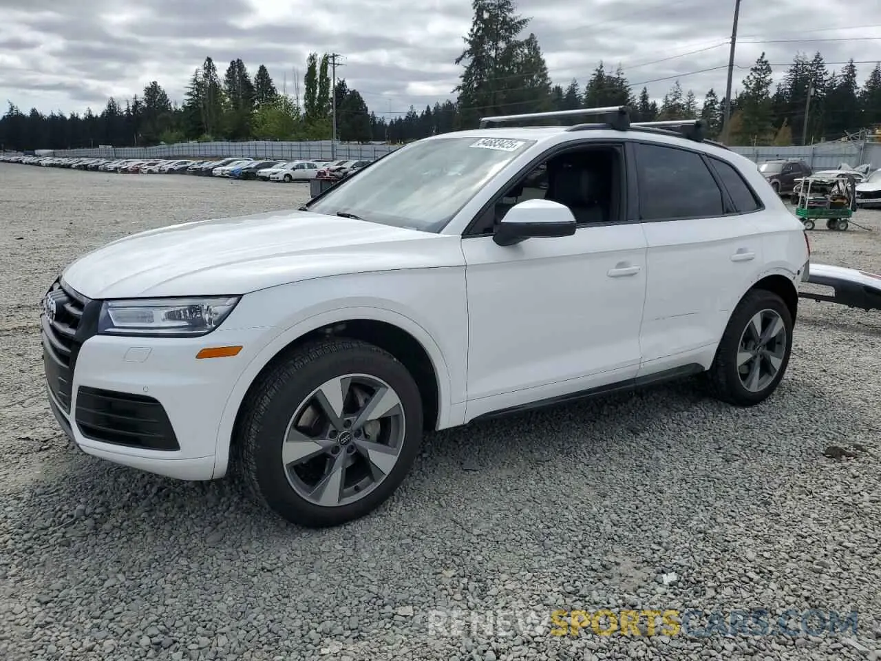 1 Photograph of a damaged car WA1ANAFY0L2106587 AUDI Q5 2020