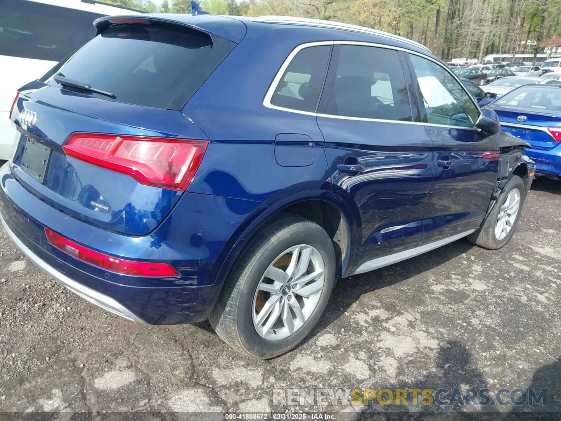 4 Фотография поврежденного автомобиля WA1ANAFY0L2115774 AUDI Q5 2020