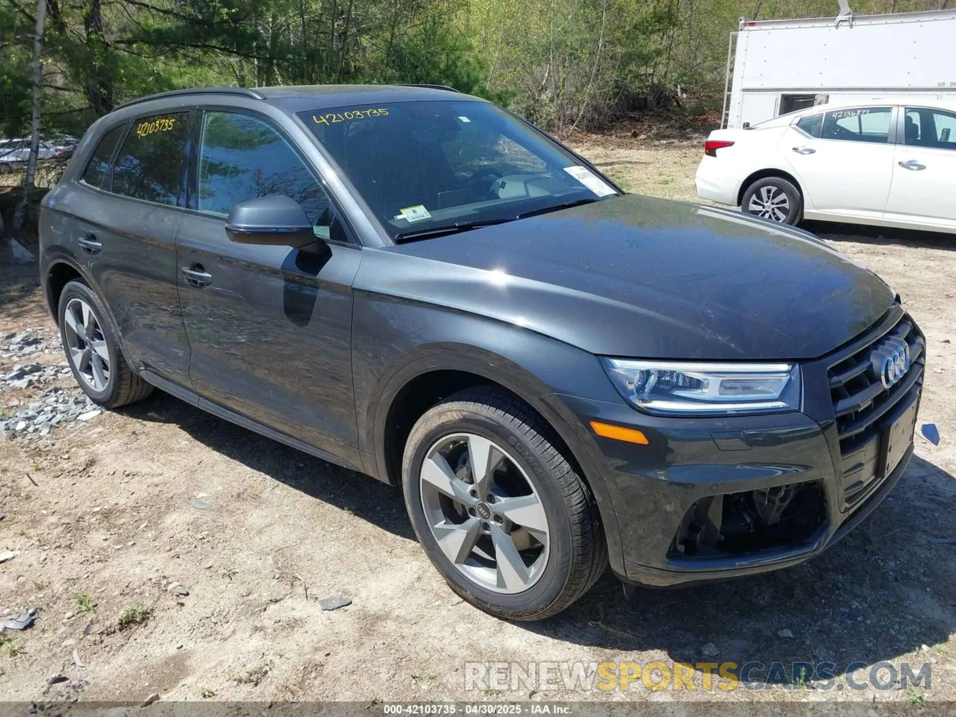 1 Фотография поврежденного автомобиля WA1ANAFY0L2116391 AUDI Q5 2020