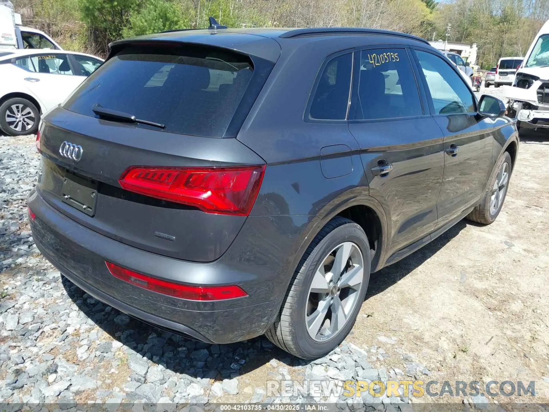4 Фотография поврежденного автомобиля WA1ANAFY0L2116391 AUDI Q5 2020