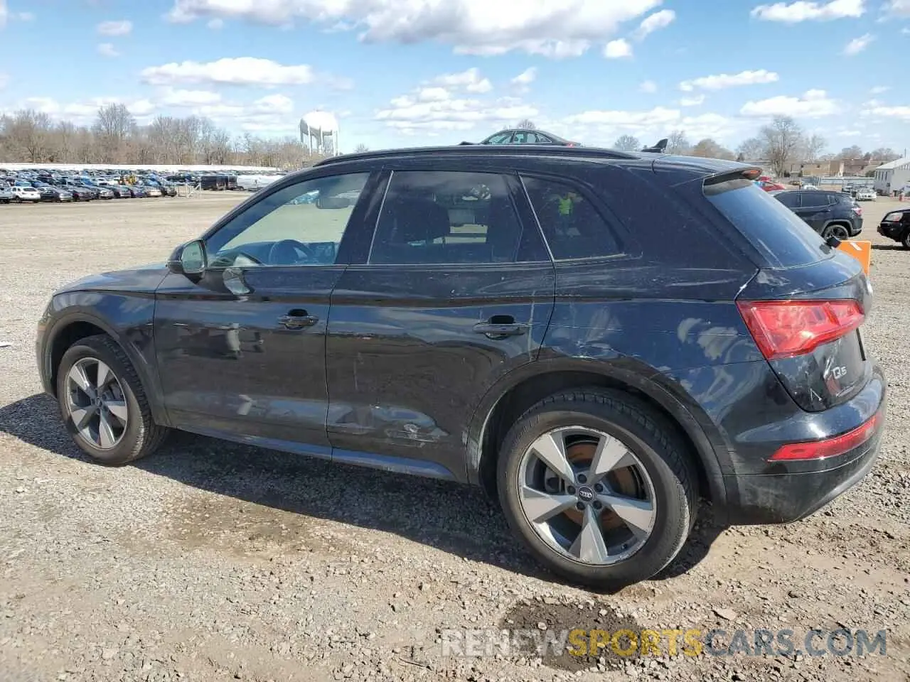 2 Фотография поврежденного автомобиля WA1ANAFY1L2091999 AUDI Q5 2020