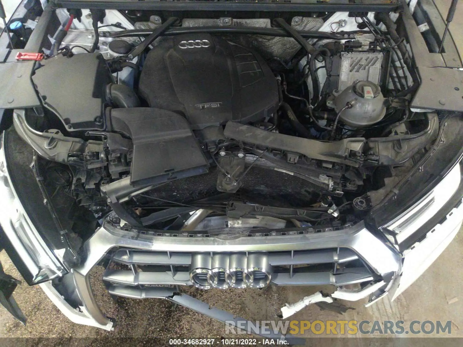 10 Фотография поврежденного автомобиля WA1ANAFY1L2098922 AUDI Q5 2020